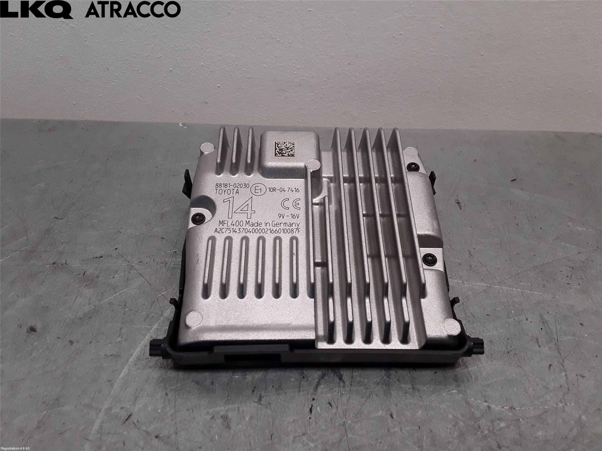 Toyota AURIS 13-19 Sensor Kollisjonsbeskyttelse