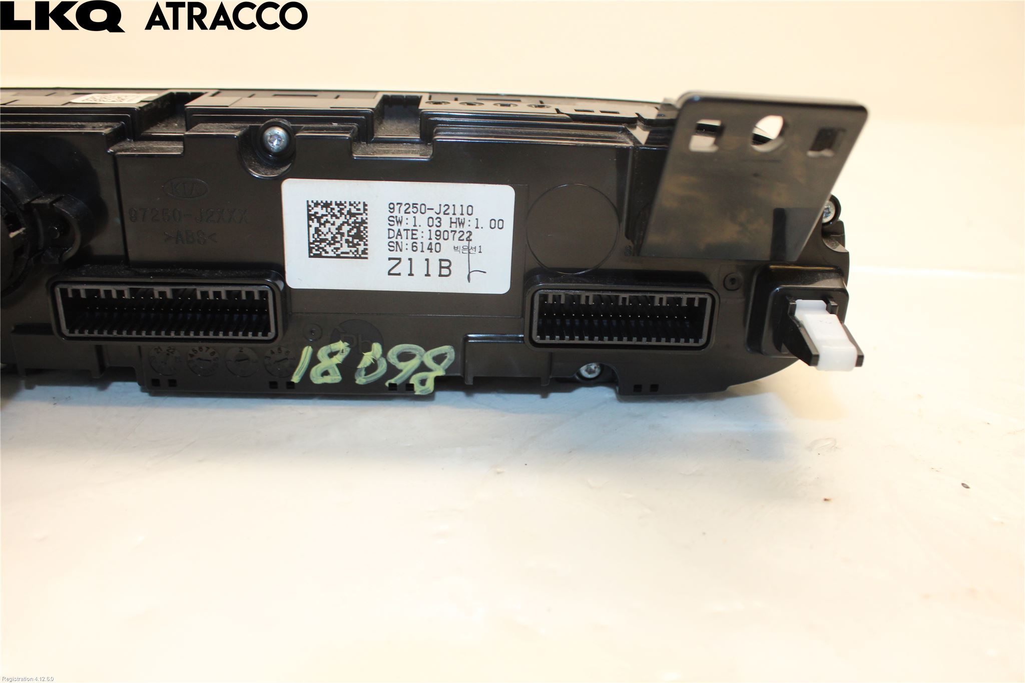 Kia SOUL 09- Varmeapparat Panel(Regulering)