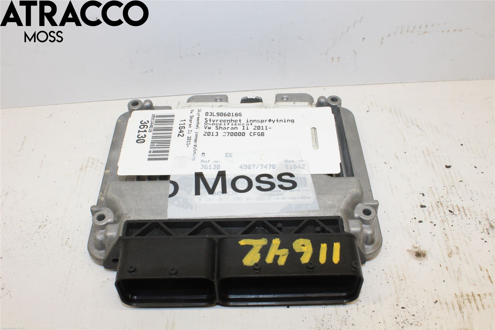 Volkswagen VW SHARAN 11- Styreenhet Innsprøytning