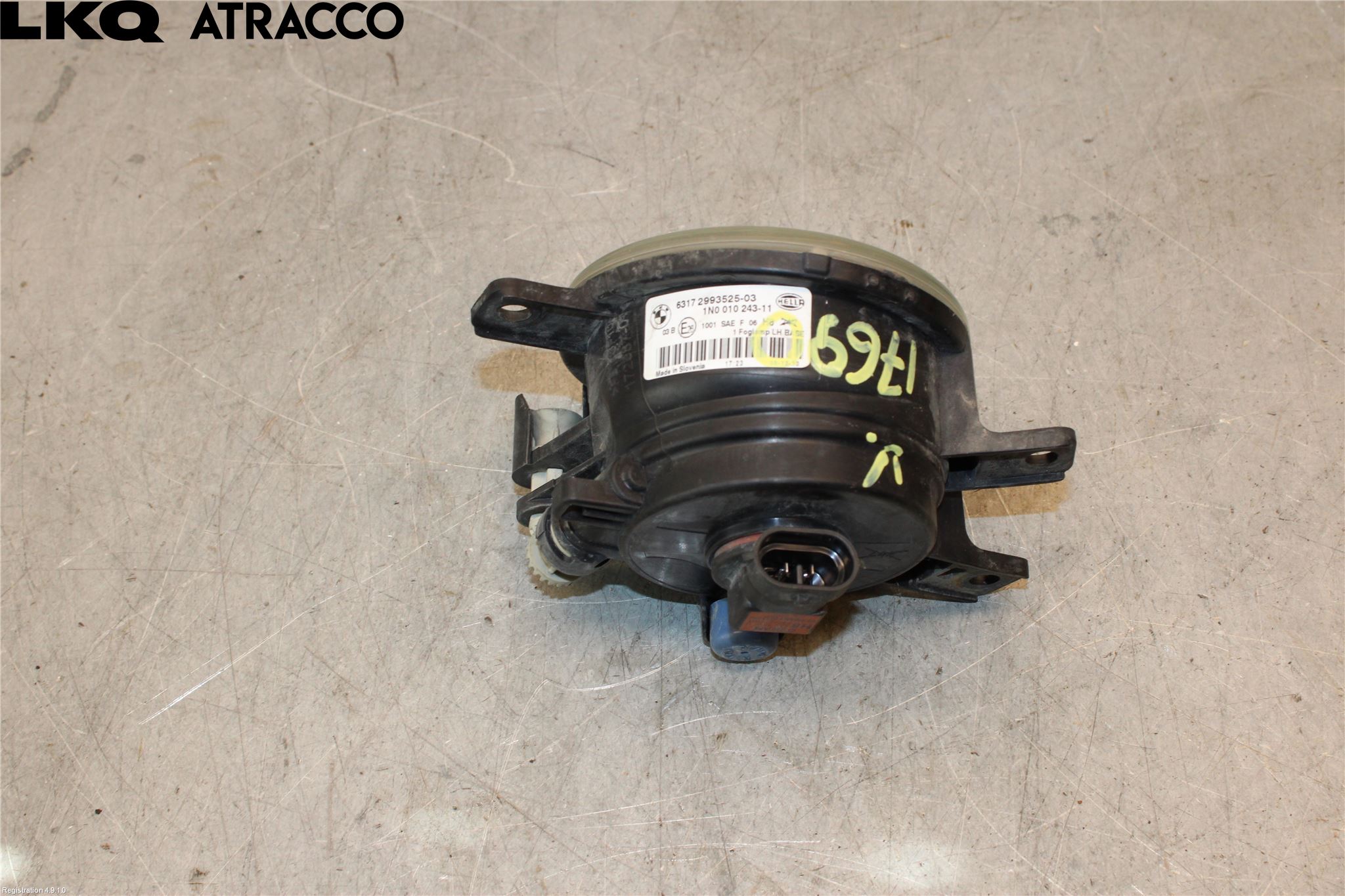 BMW X1 E84 10-15 Frontlykt-Kurve-Tåkelys