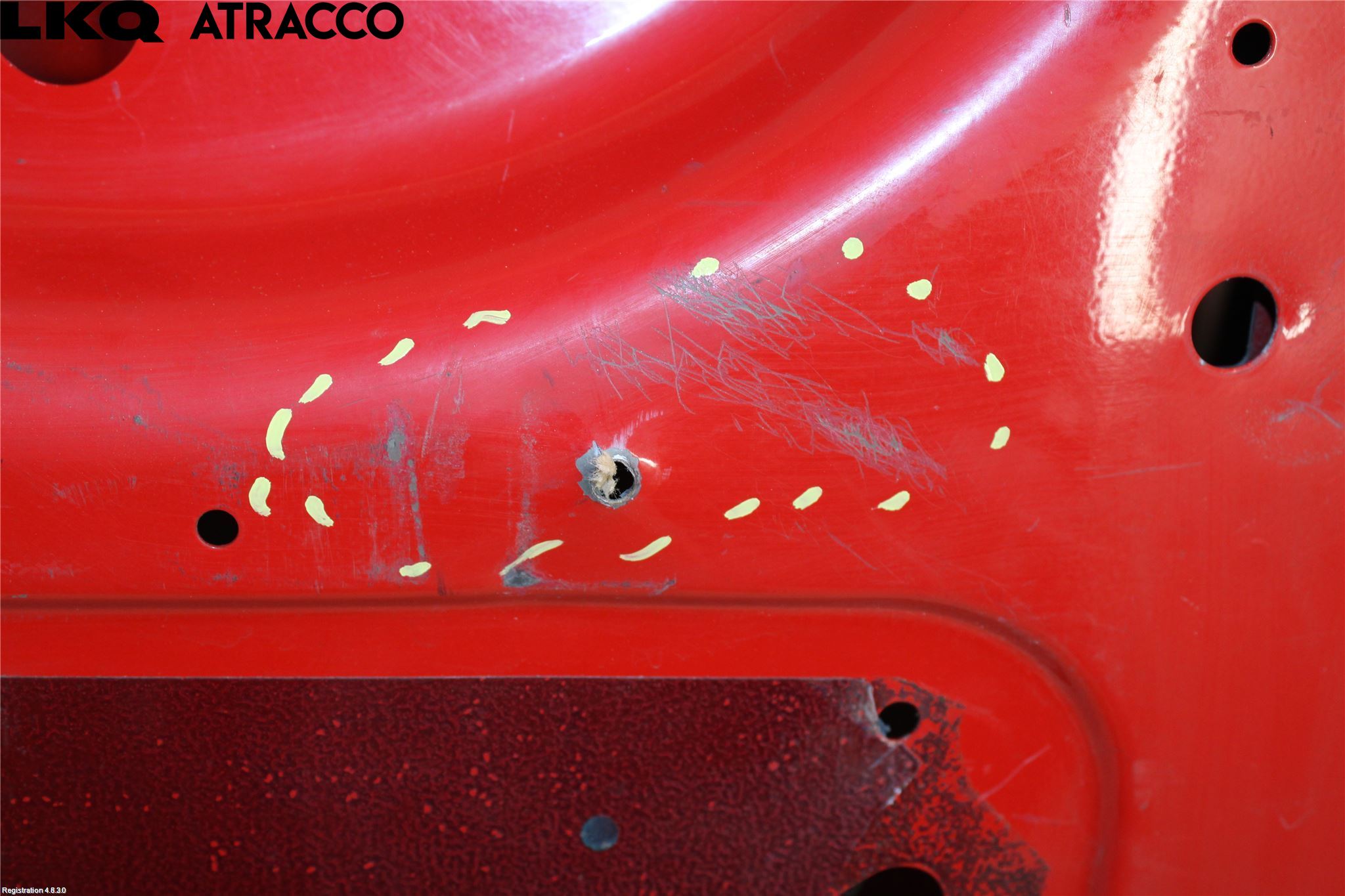 Ford TRANSIT    06-13 Dør Bak Van - Vare Venstre