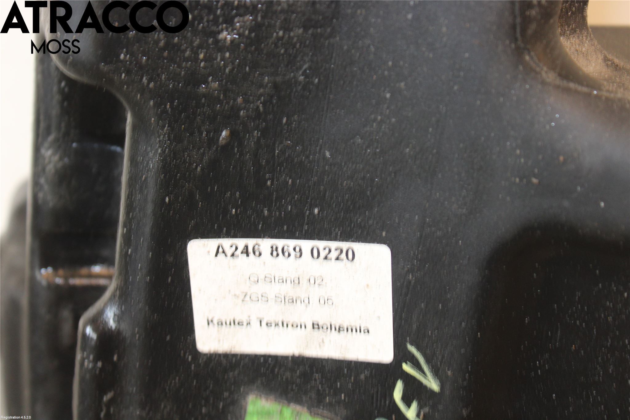 Mercedes-Benz MB B-KLASS (W246/W242) 12-19 Spylerbeholder Frontrute