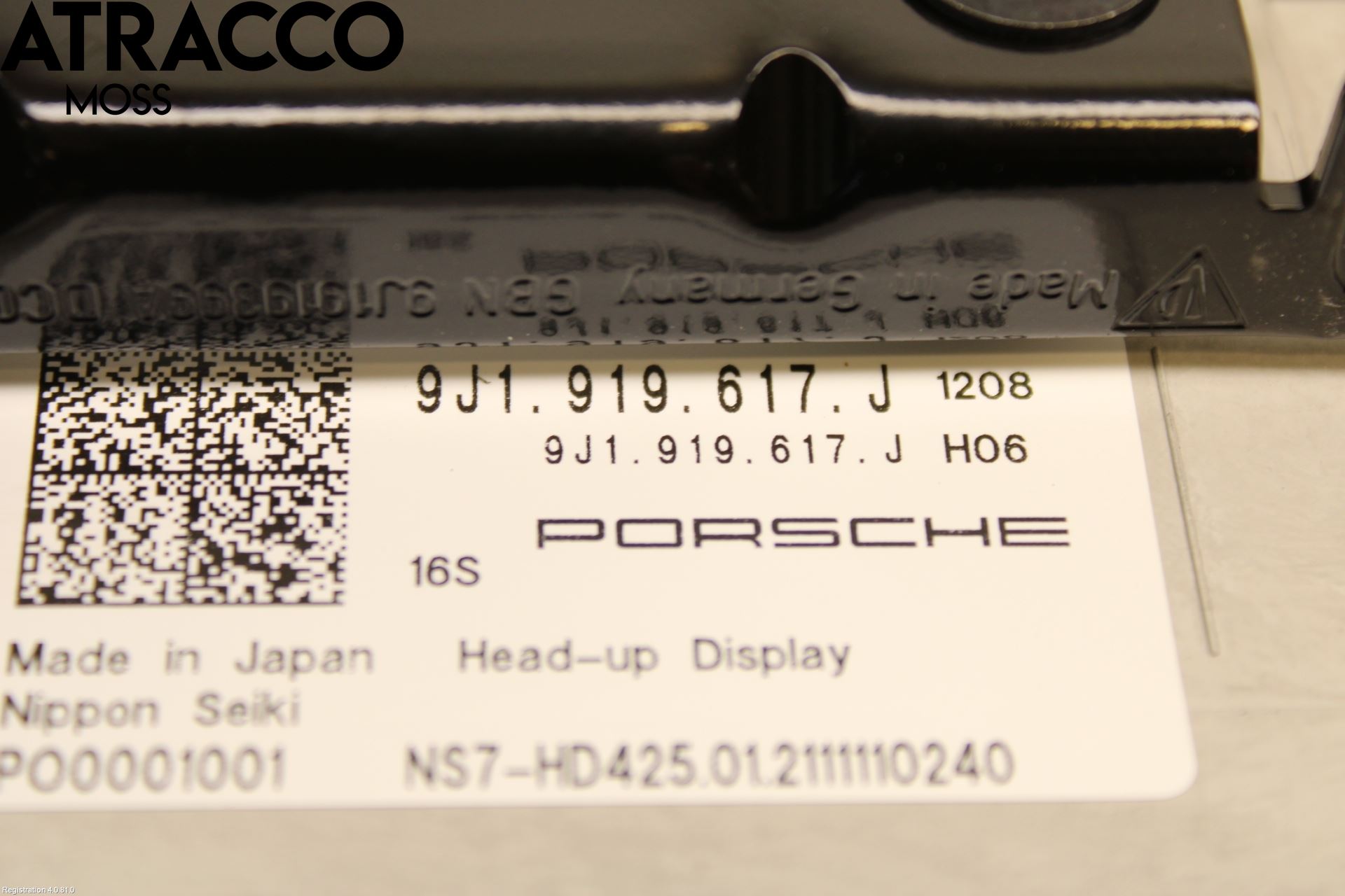 Porsche TAYCAN 20- Instr Kombinert