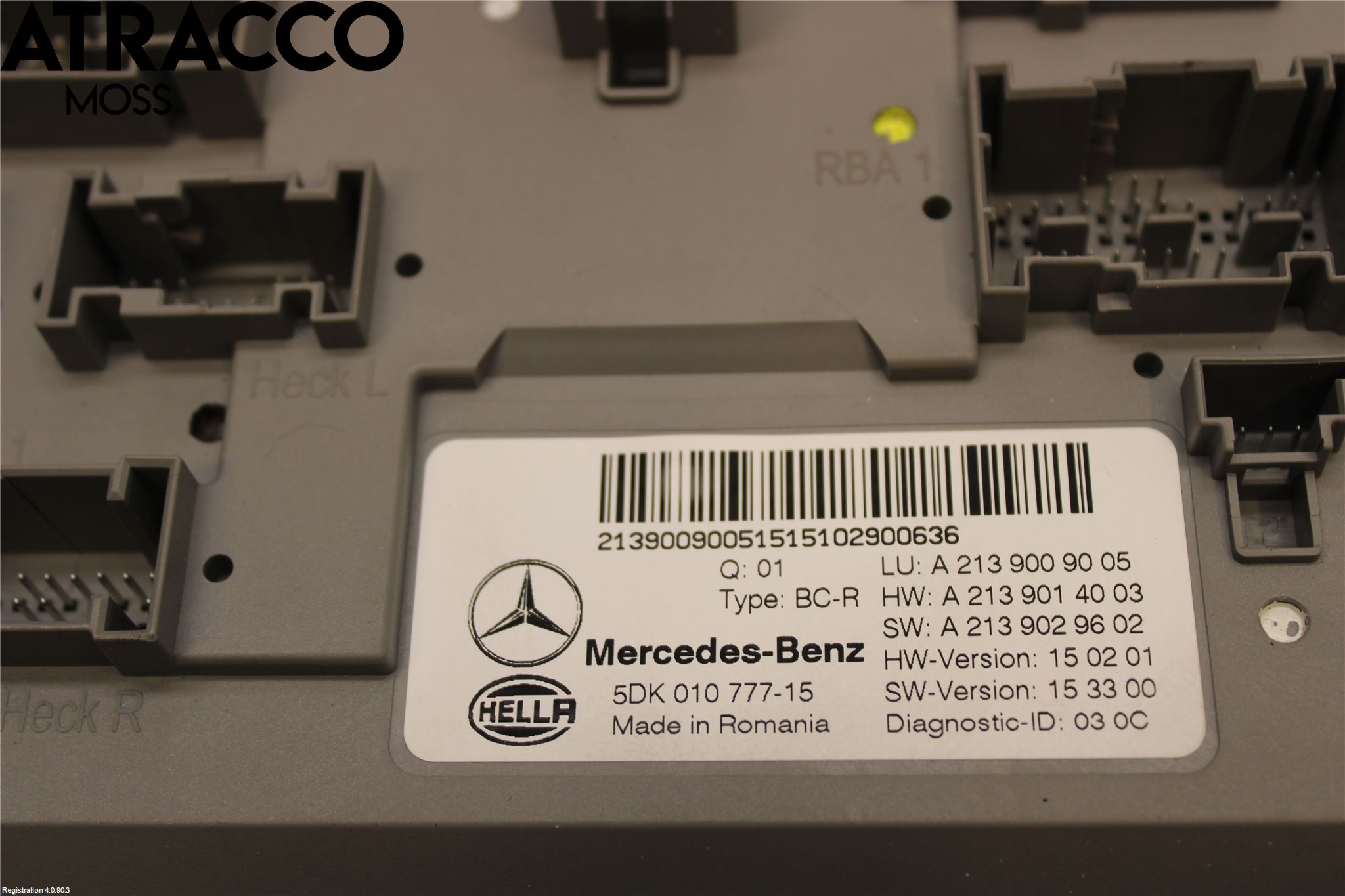 Mercedes-Benz MB E-KLASS (W213) 16-23 Styreenhet Øvrig