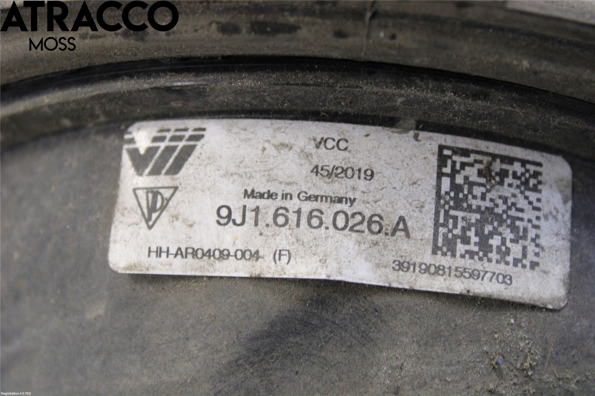 Porsche TAYCAN 20- Nivåreg Belg - Luftpute