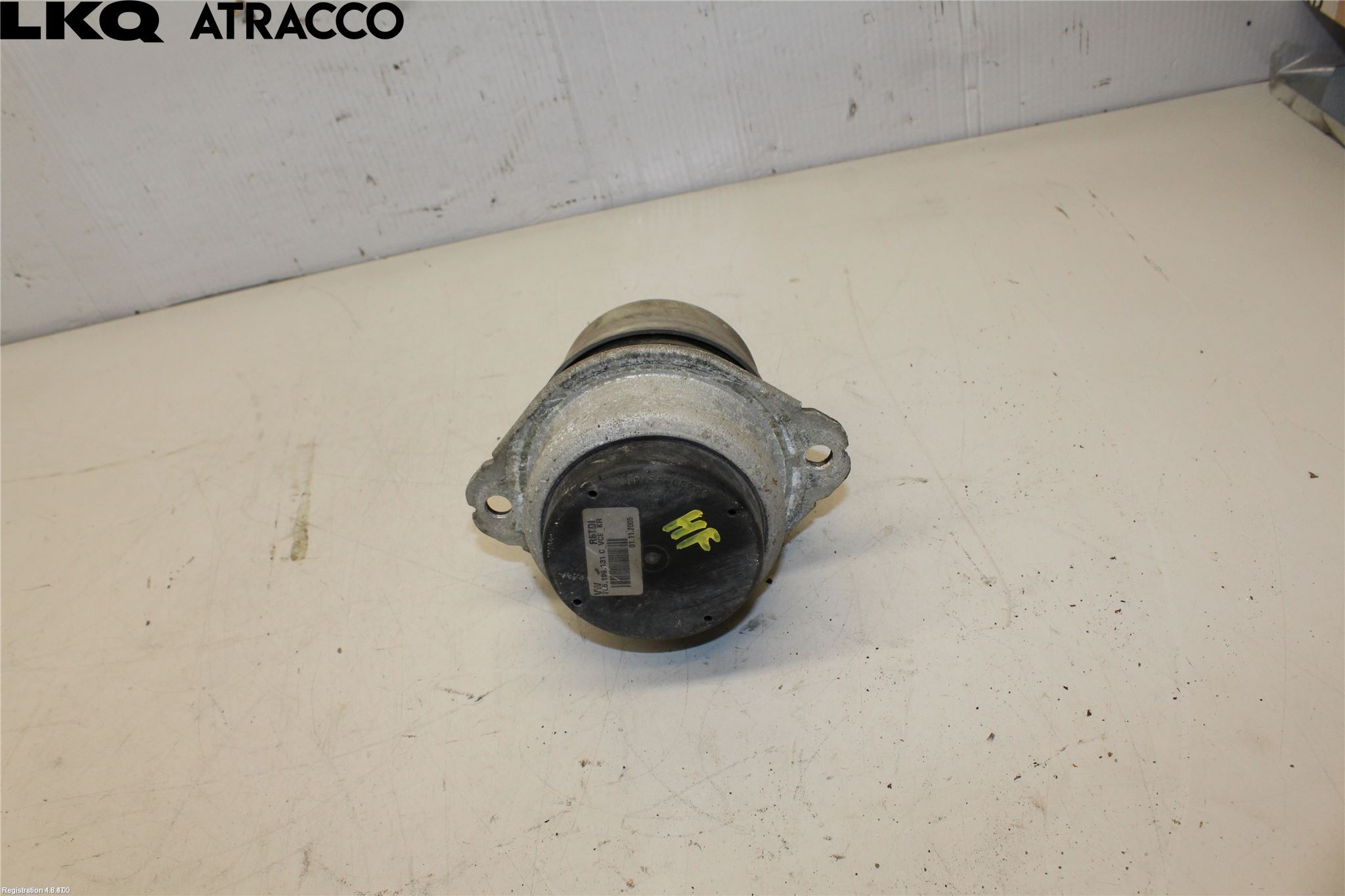 Volkswagen VW TOUAREG 7L 03-10 Motor Feste Stål-Alu