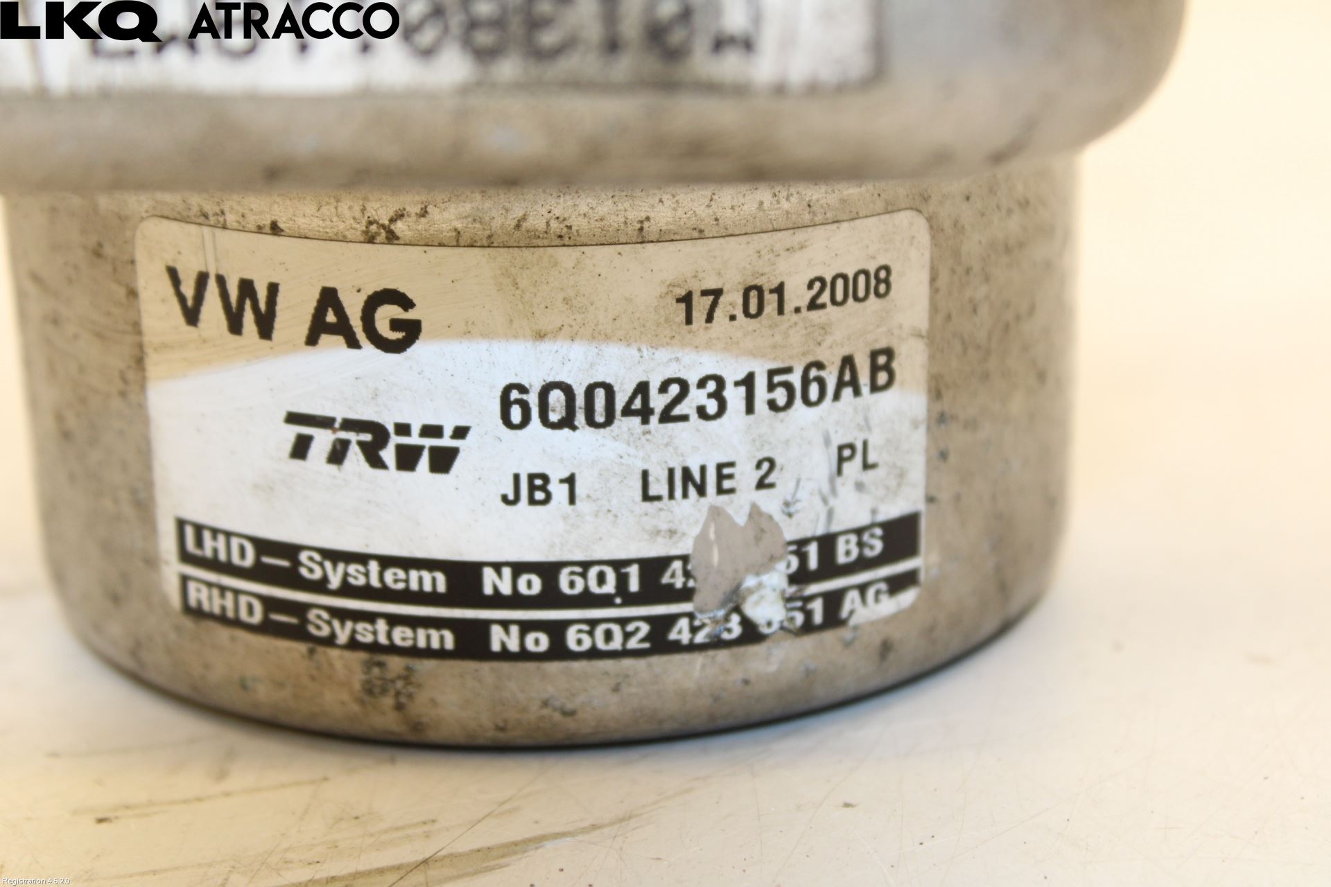 Skoda FABIA 07-14 Servostyring Eletrisk Pumpe