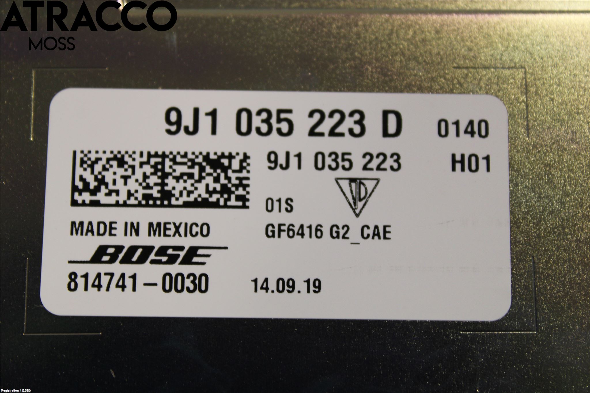 Porsche TAYCAN 20- Stereo Forsterker