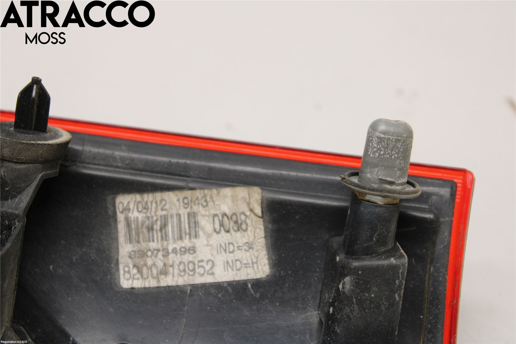 Renault KANGOO II 08-14 Baklykt Høyre