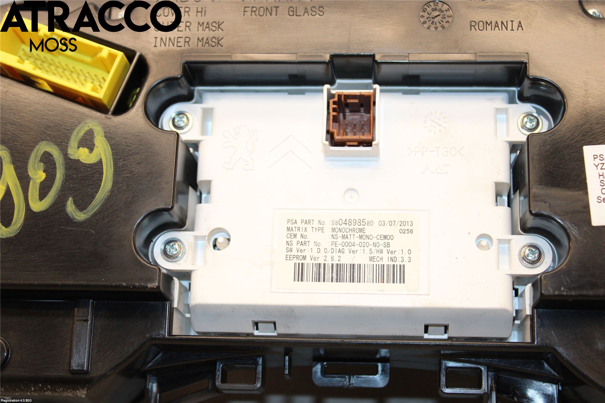 Peugeot 5008 10-16 Instr Kombinert