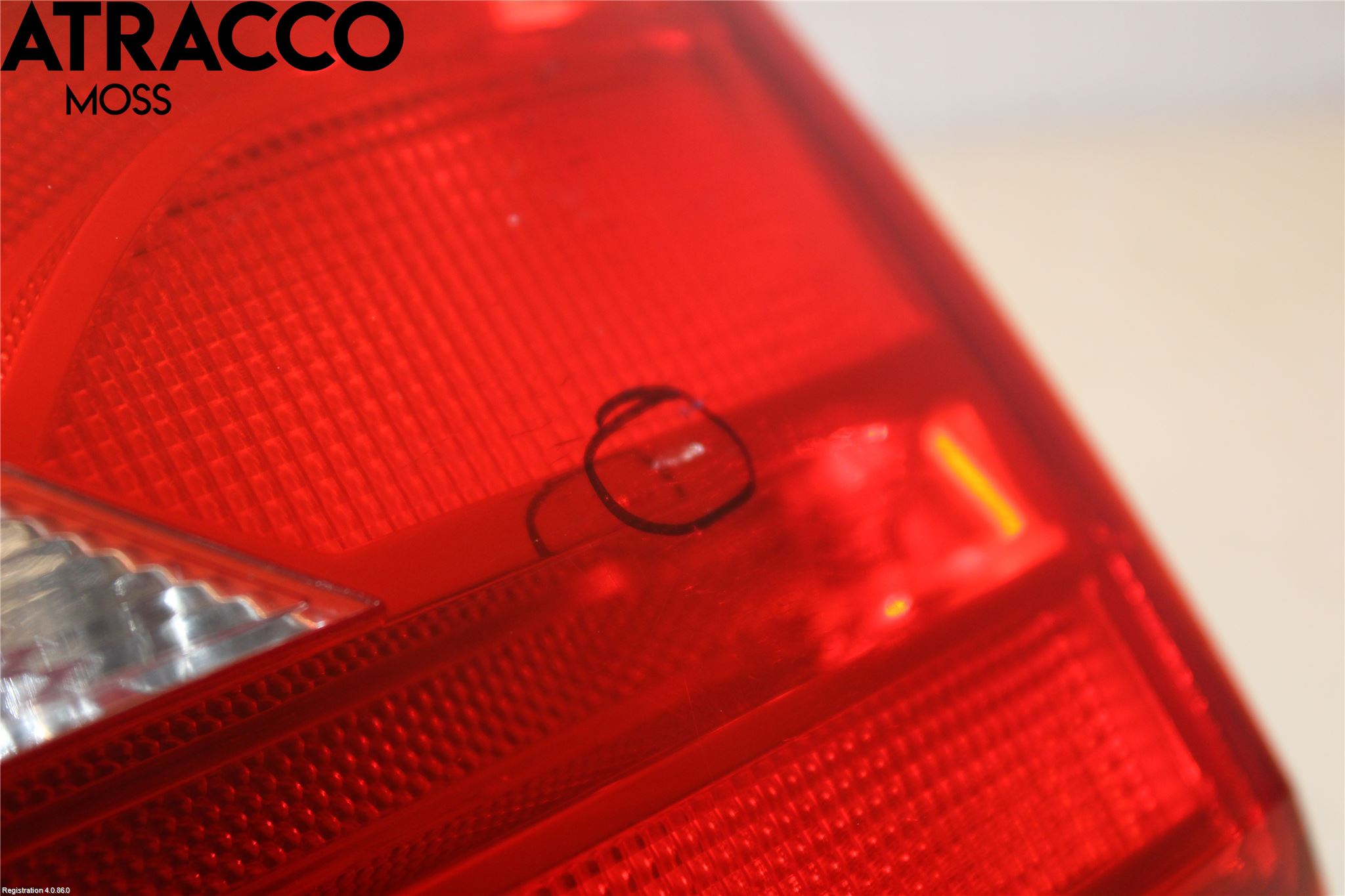 Volkswagen VW JETTA V 06-10 Baklykt Høyre  På Luke(Indre)