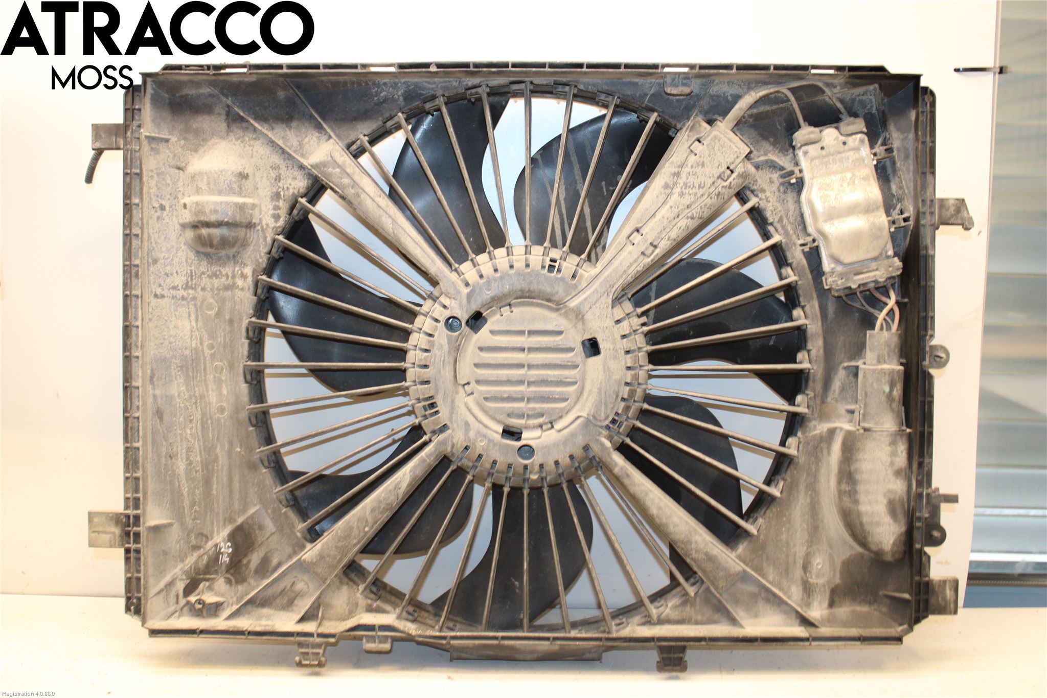 Mercedes-Benz MB E-KLASS (W212) 09-16 Kjølevifte Elektrisk