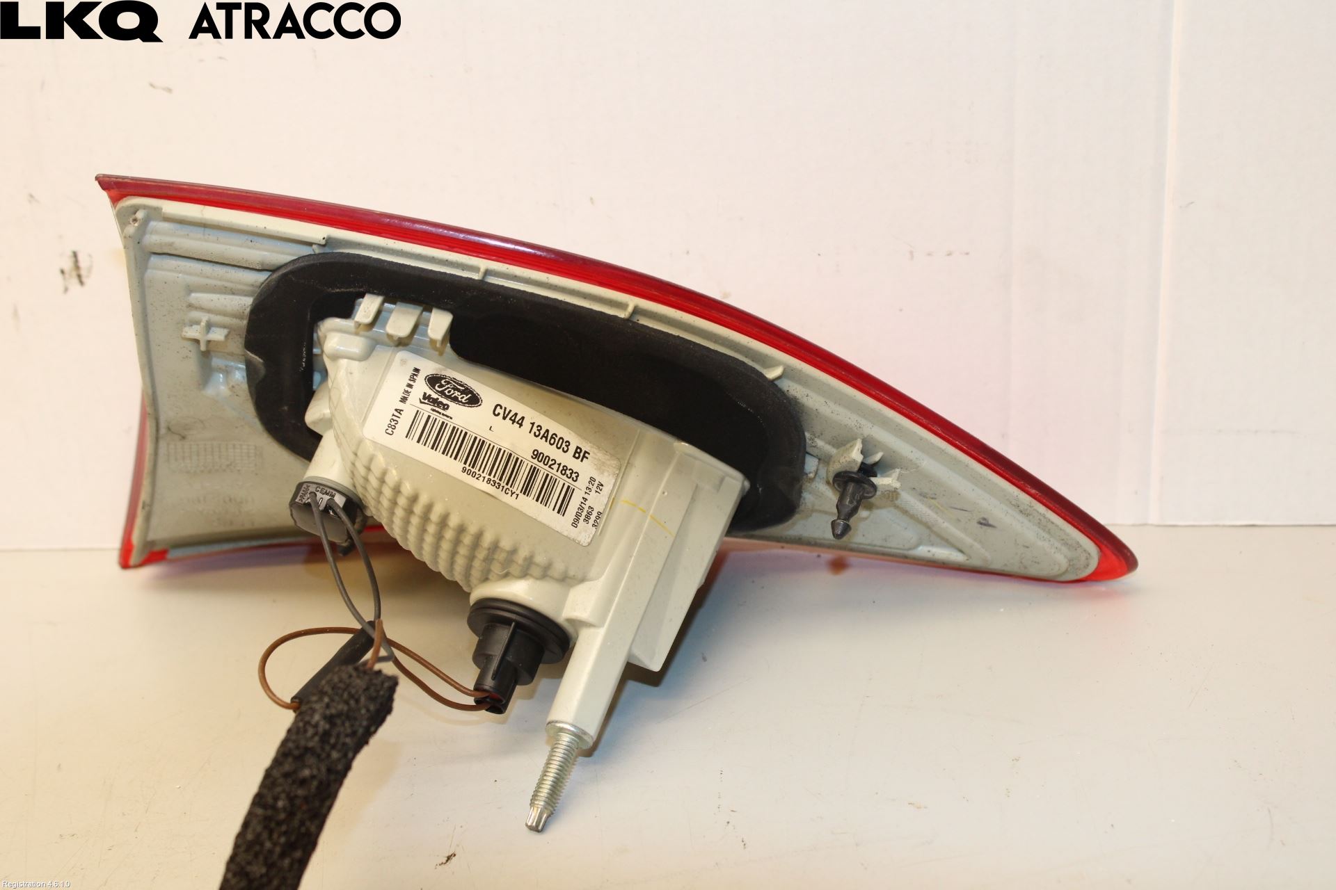 Ford KUGA 13-16 Baklykt Venstre  På Luke(Indre