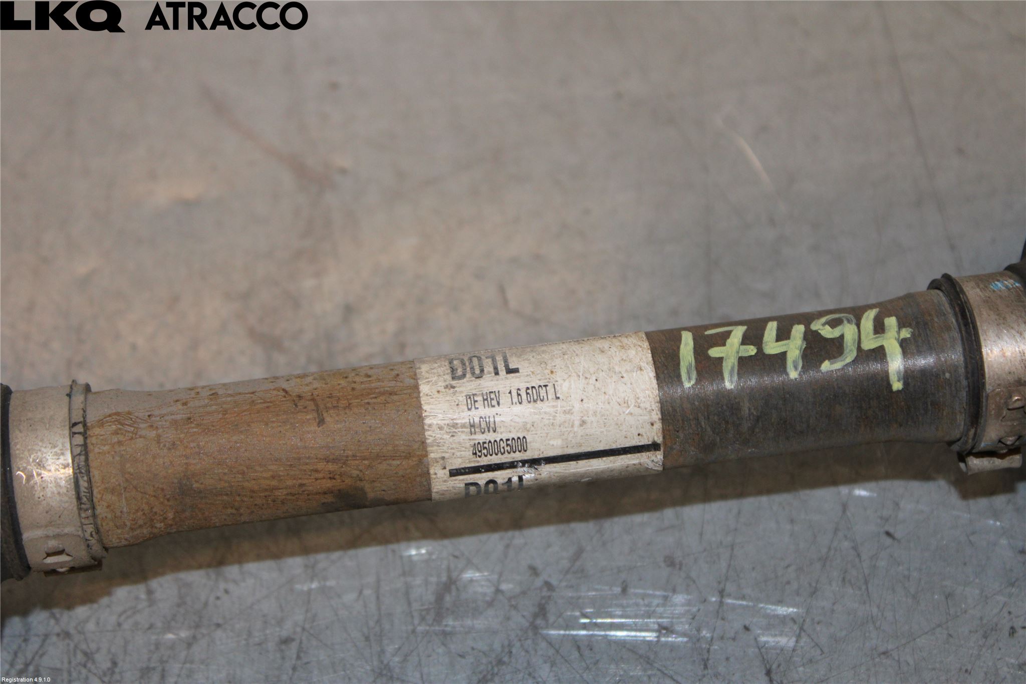 Kia NIRO (DE) 17-22 Drivaksel Foran Kompl Venstre