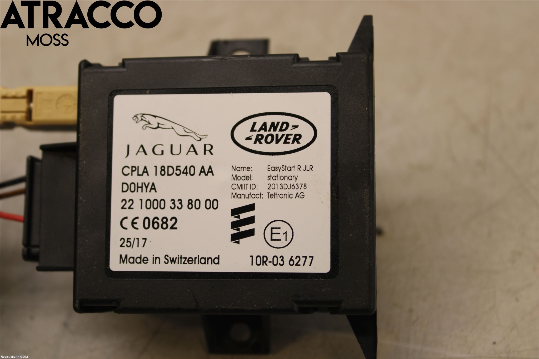 Jaguar F-PACE Styrenhet Bensin-Dieselvärmare