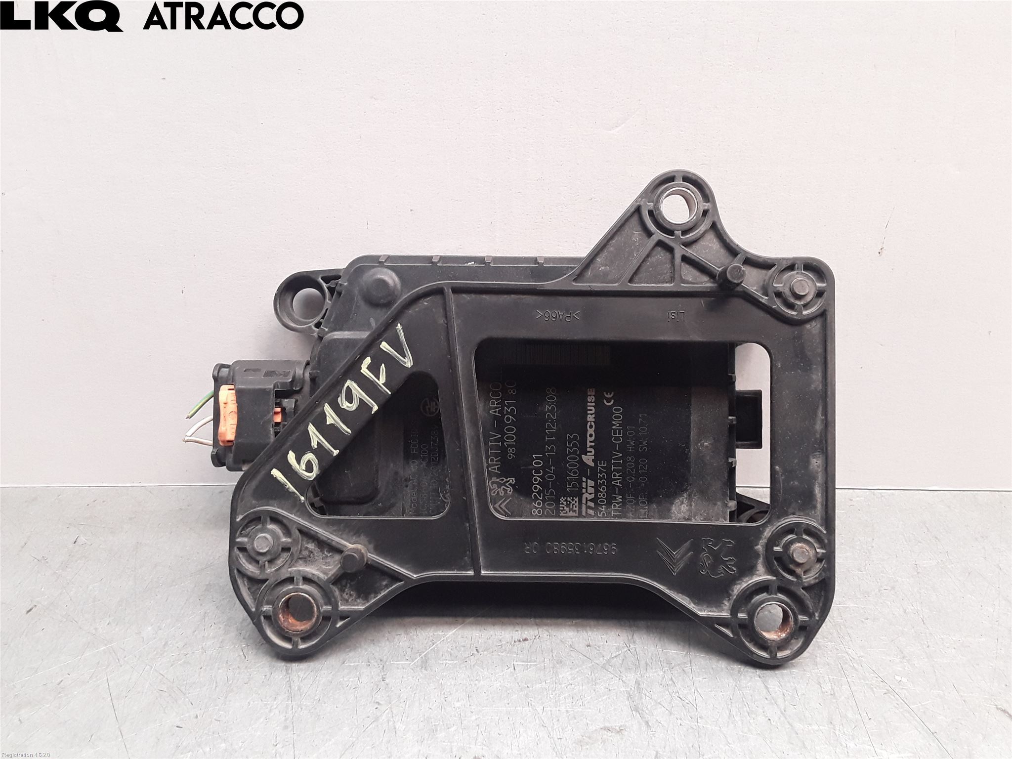 Peugeot 308 14-21 Sensor Kollisjonsbeskyttelse