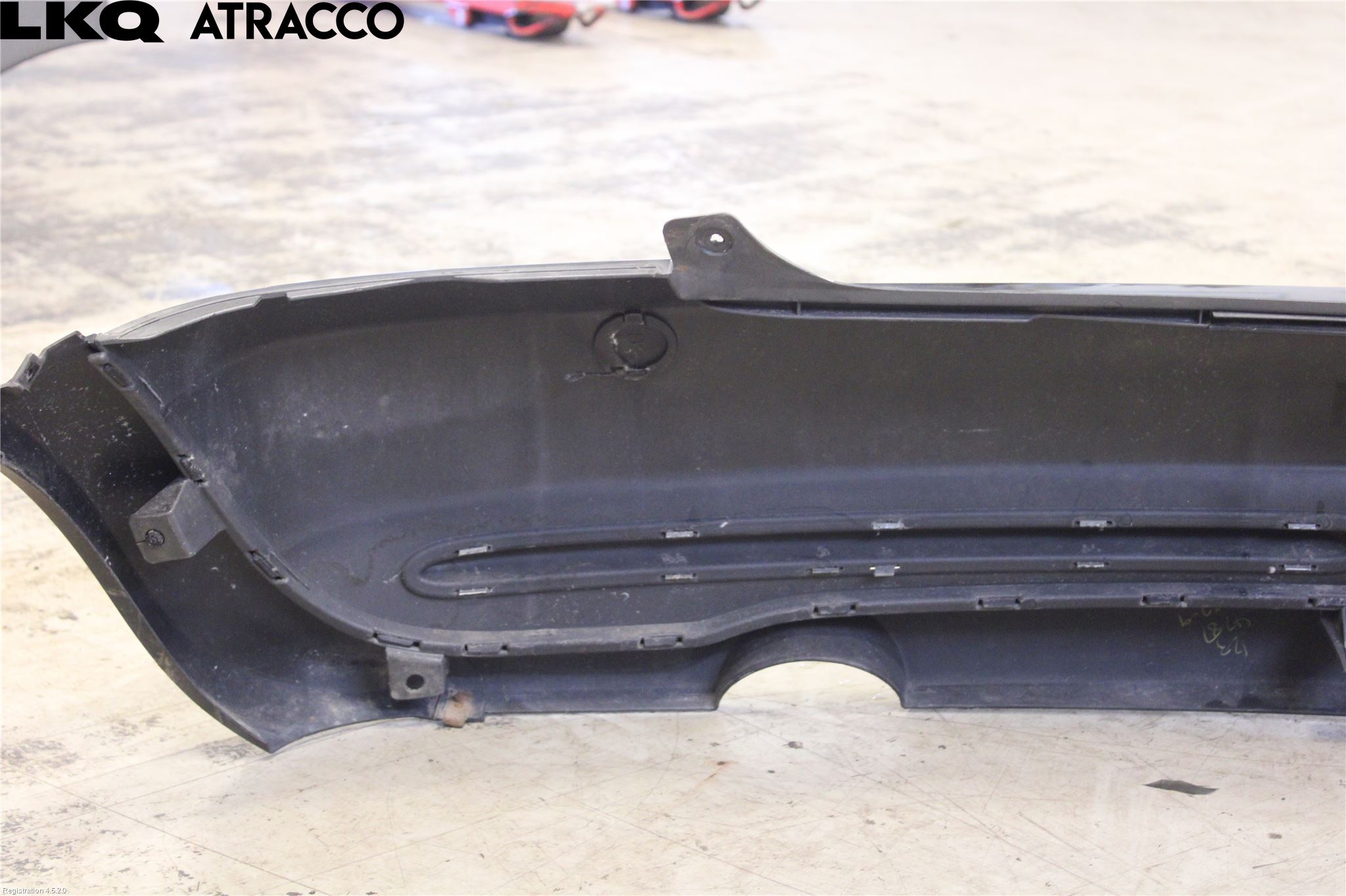 Mini COUPE R50/53 01-06 Støtfanger Bak Overtrekk