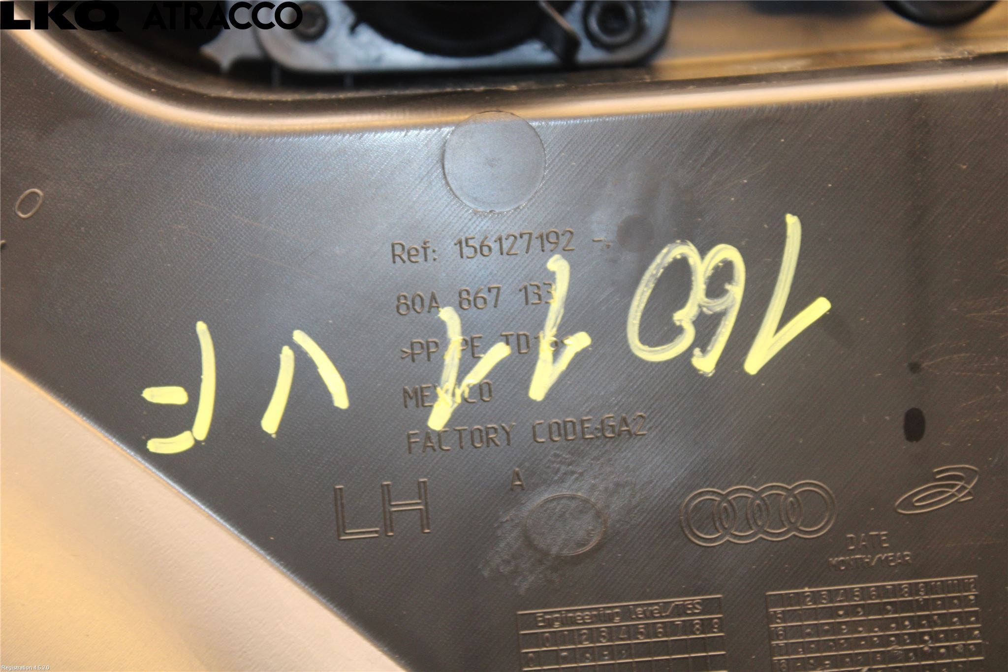 Audi Q5/SQ5 17- Innr Dørtrekk Venstre