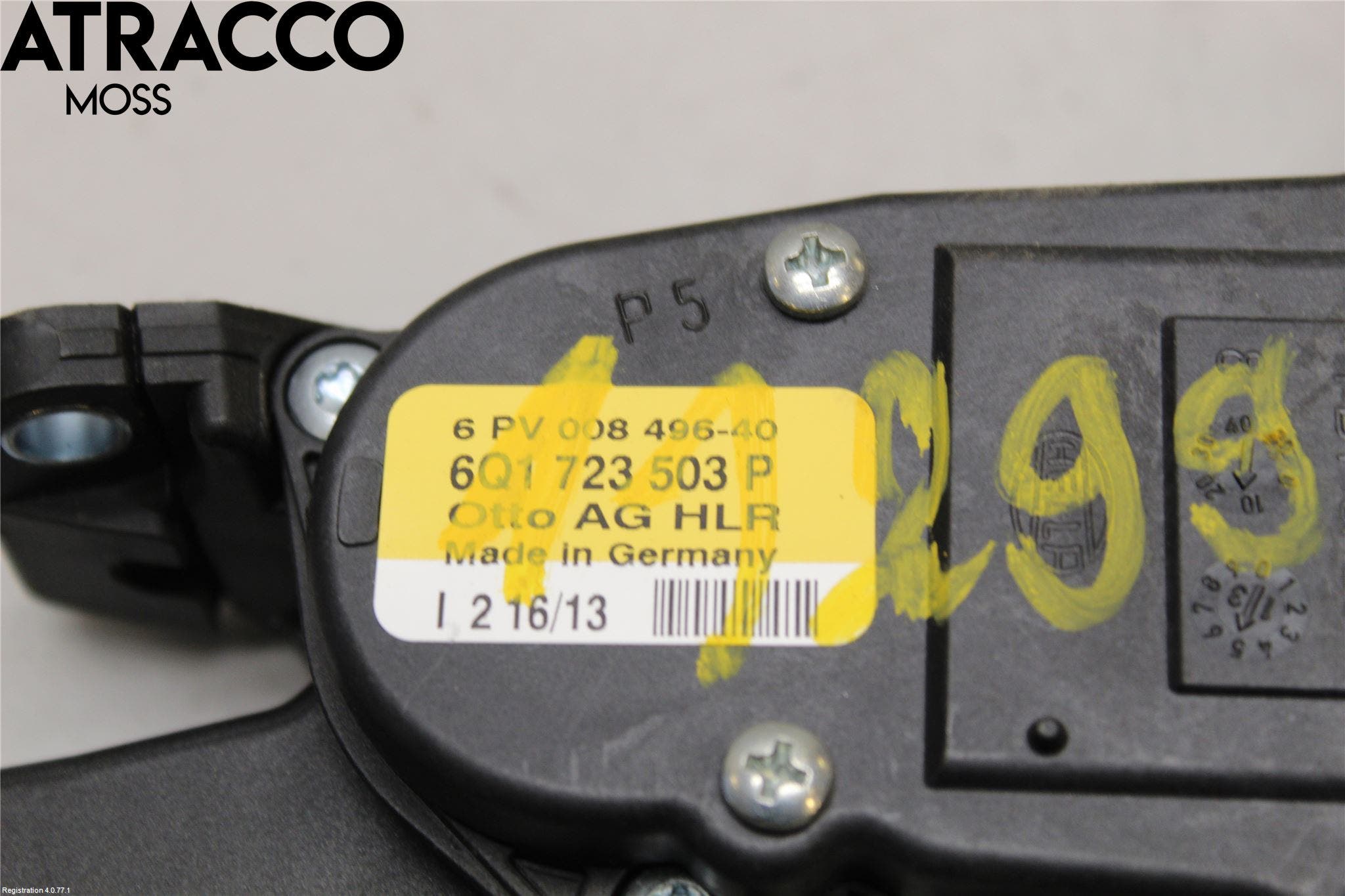 Audi A1/S1 11-18 Gasspedal