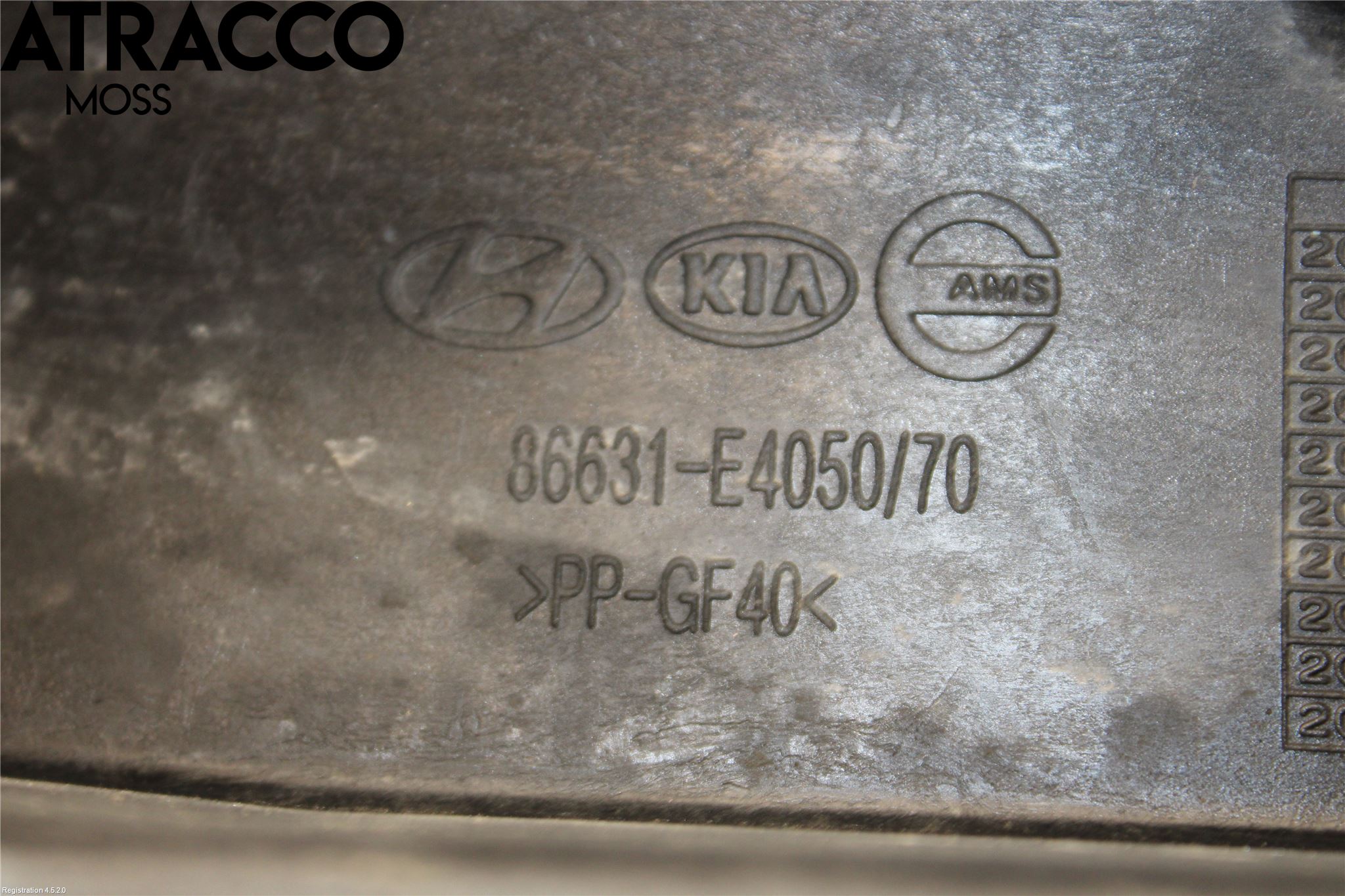 Kia SOUL 09- Støtfanger Bak Bjelke