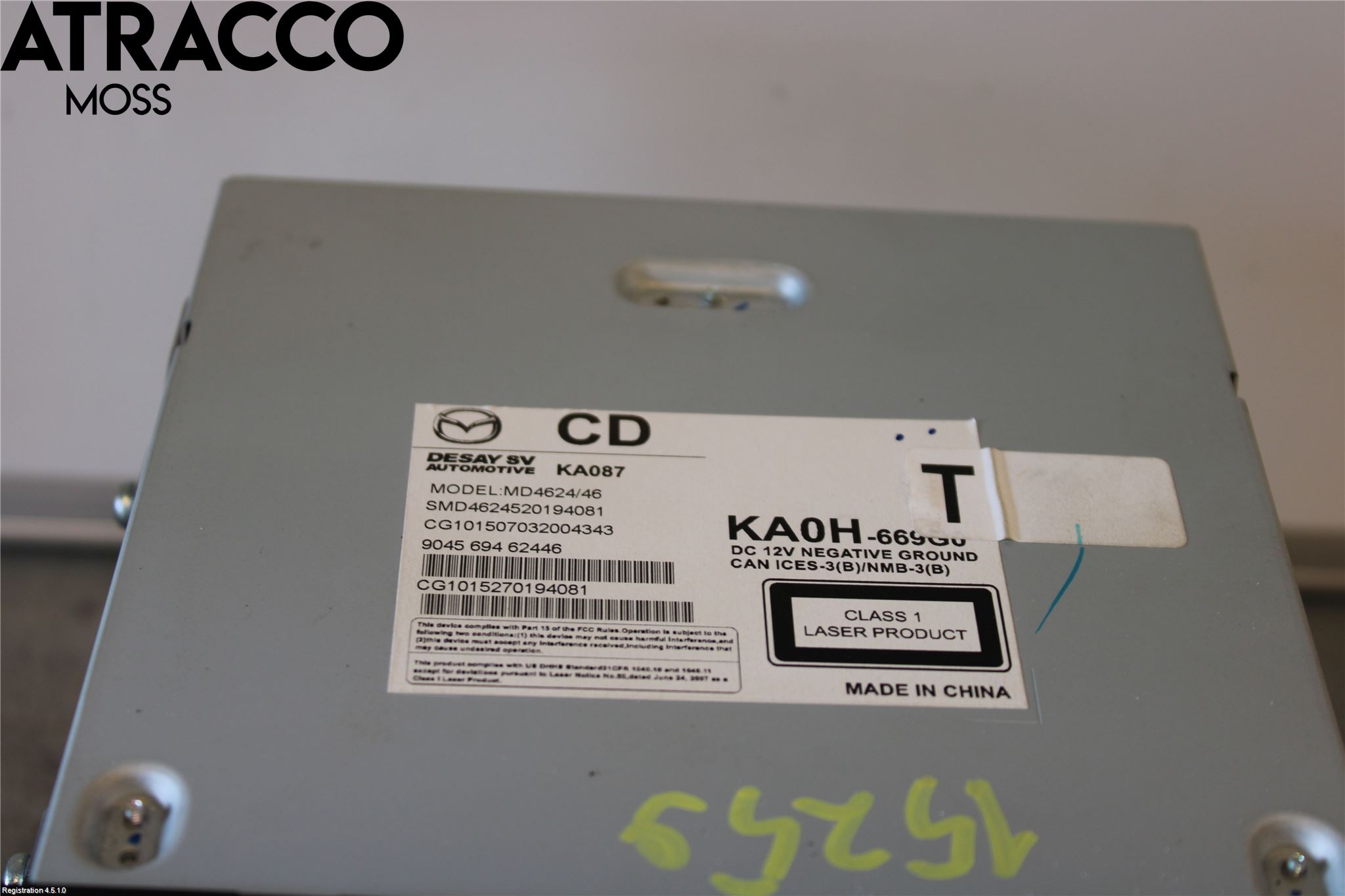 Mazda CX-5 12-17 Stereo Radio Med Cd