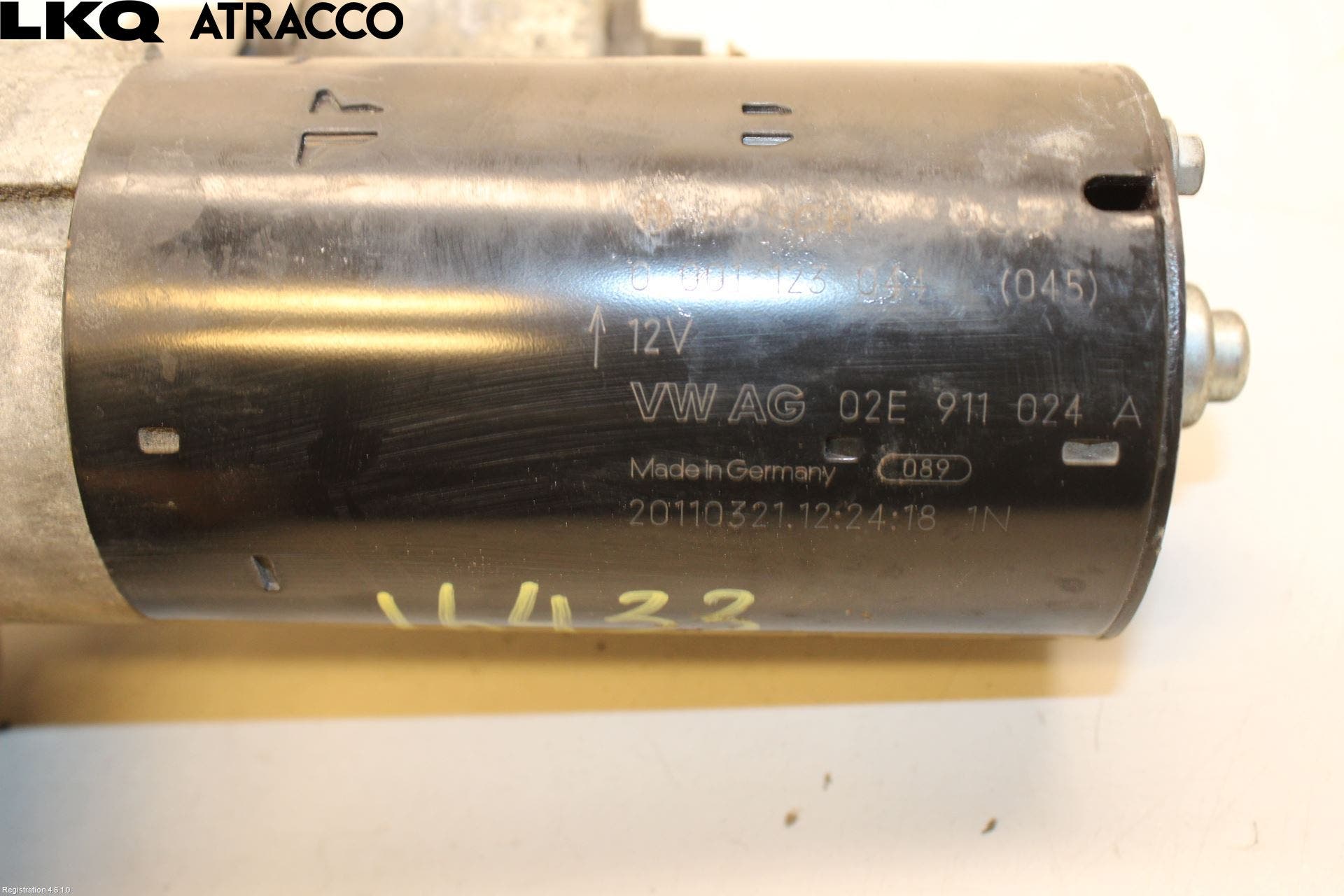 Skoda SUPERB 09-15 Startmotor Diesel