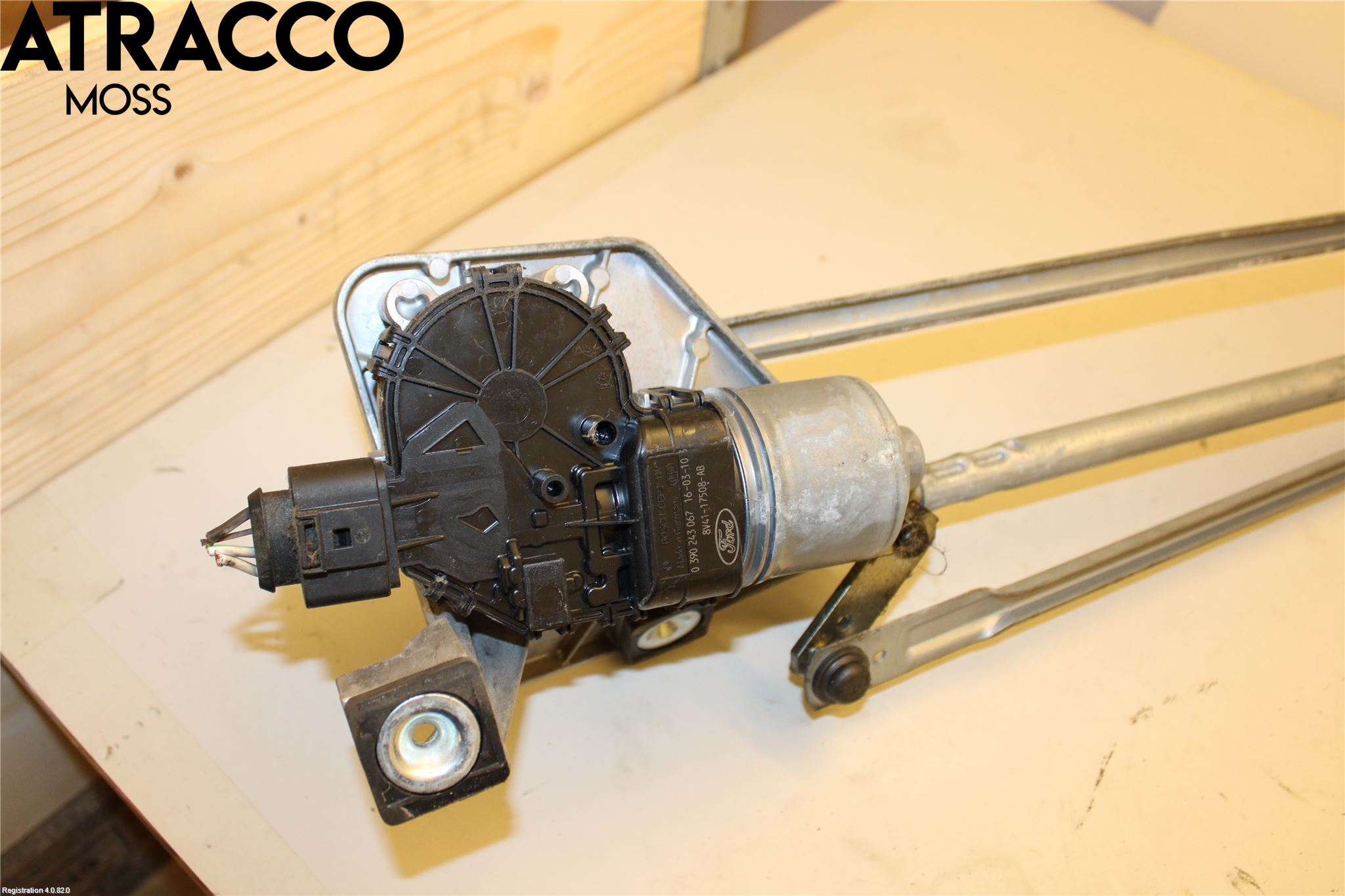 Ford KUGA 08-12 Viskermotor Frontrute