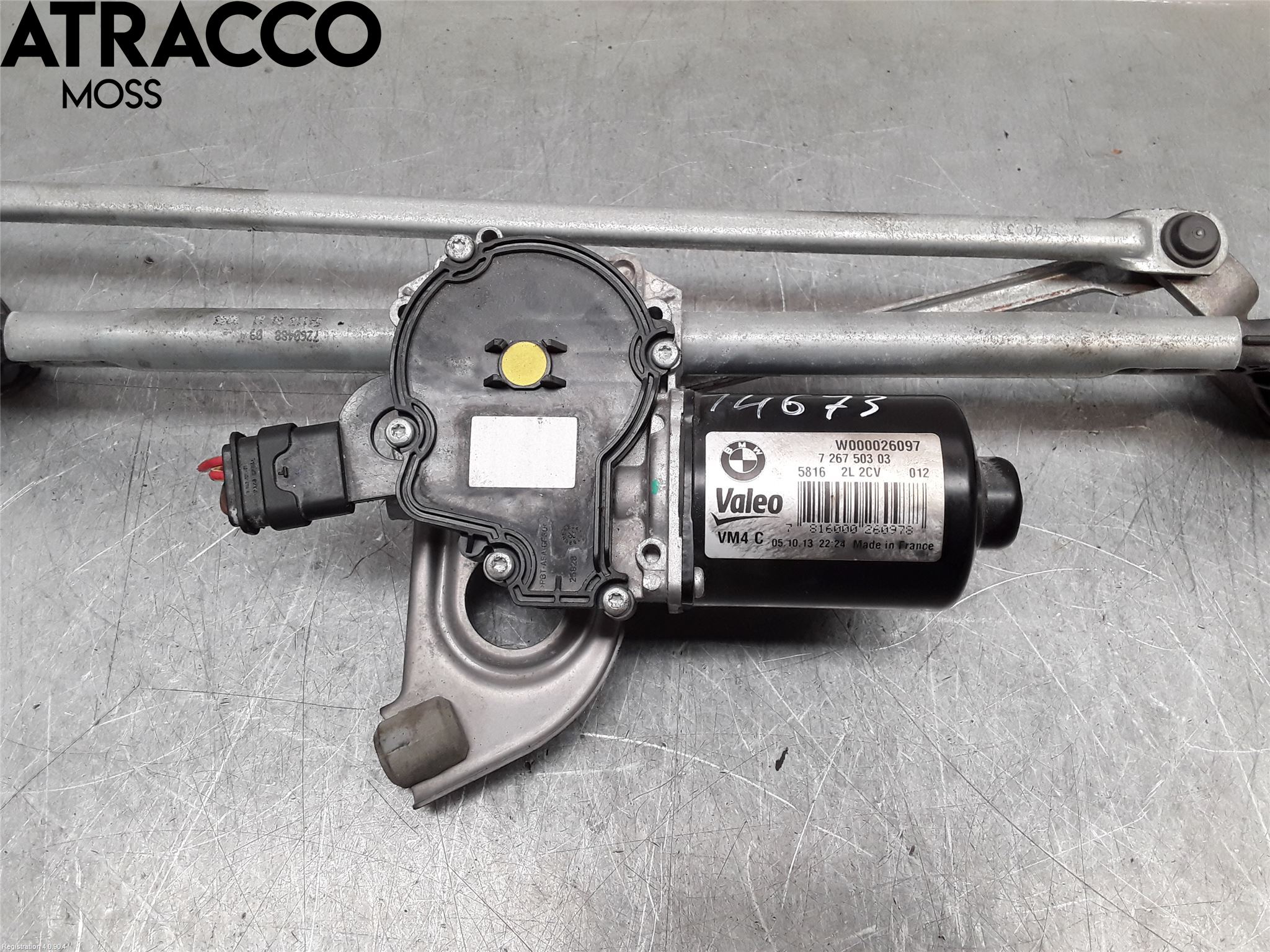 BMW 4 F32/F33/F82/F83 13-20 Viskermotor Frontrute