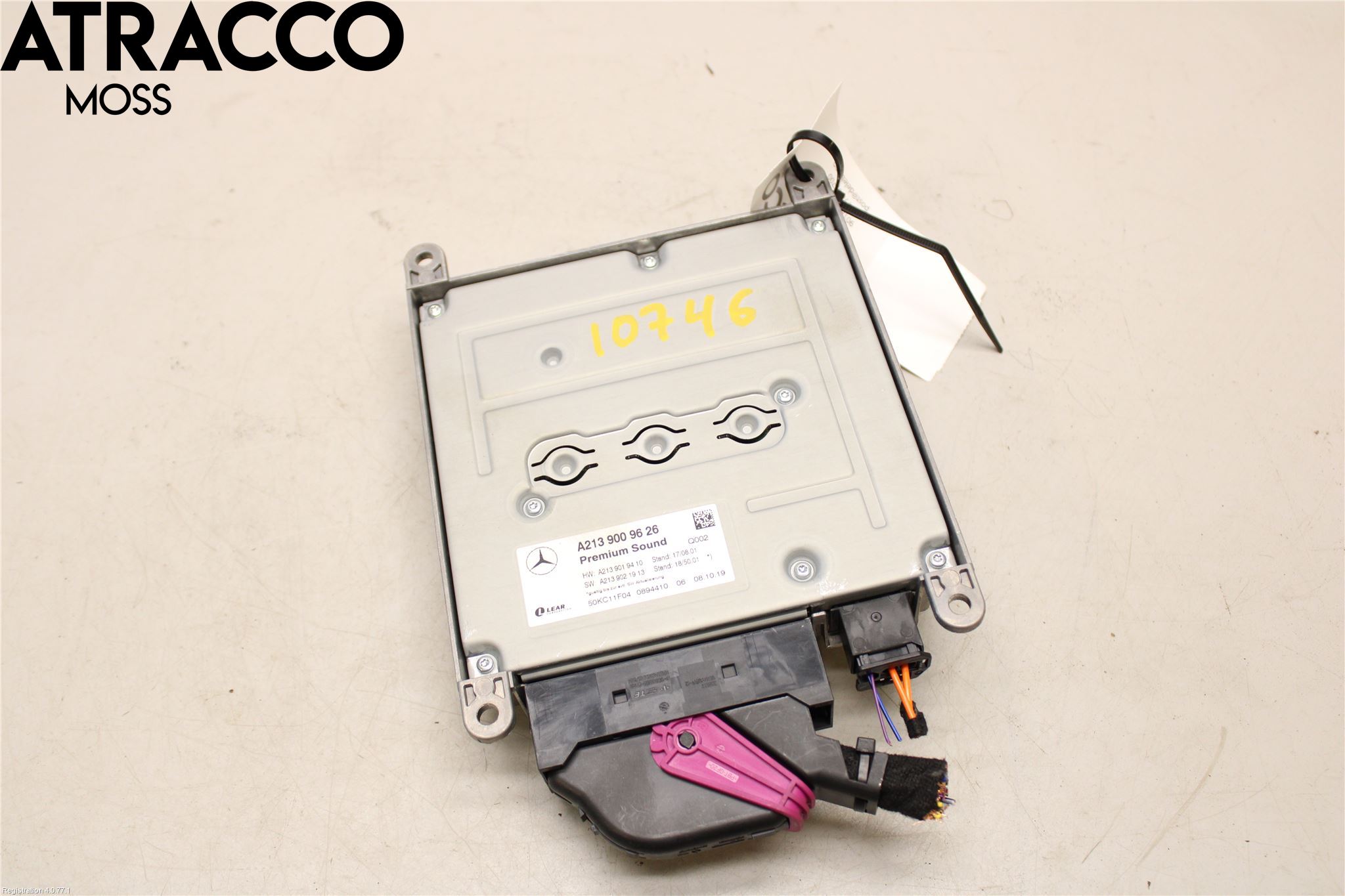 Mercedes-Benz MB E-KLASS (W213) 16-23 Stereo Forsterker