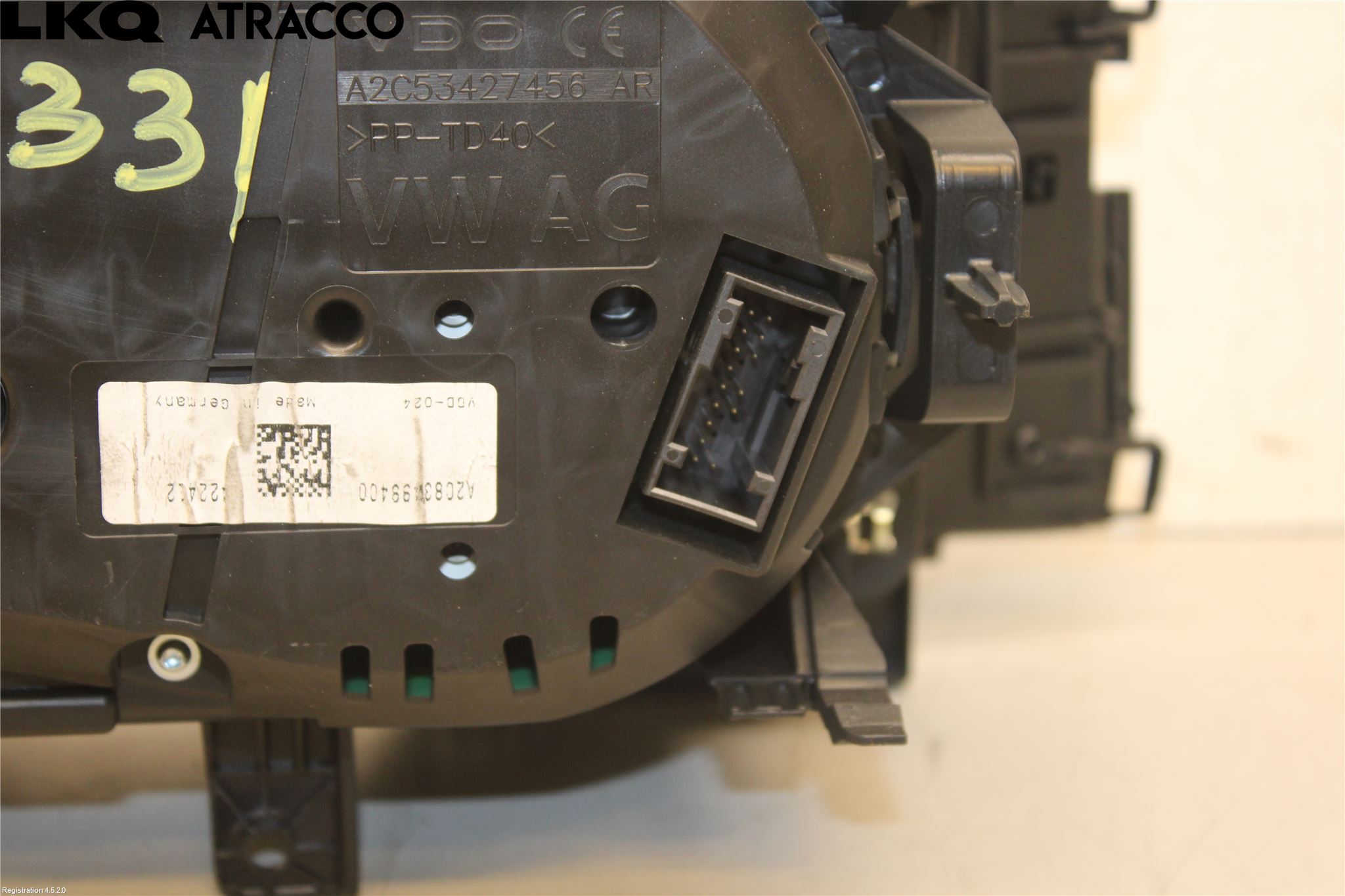 Volkswagen VW GOLF / E-GOLF VII 13-20 Instr Kombinert