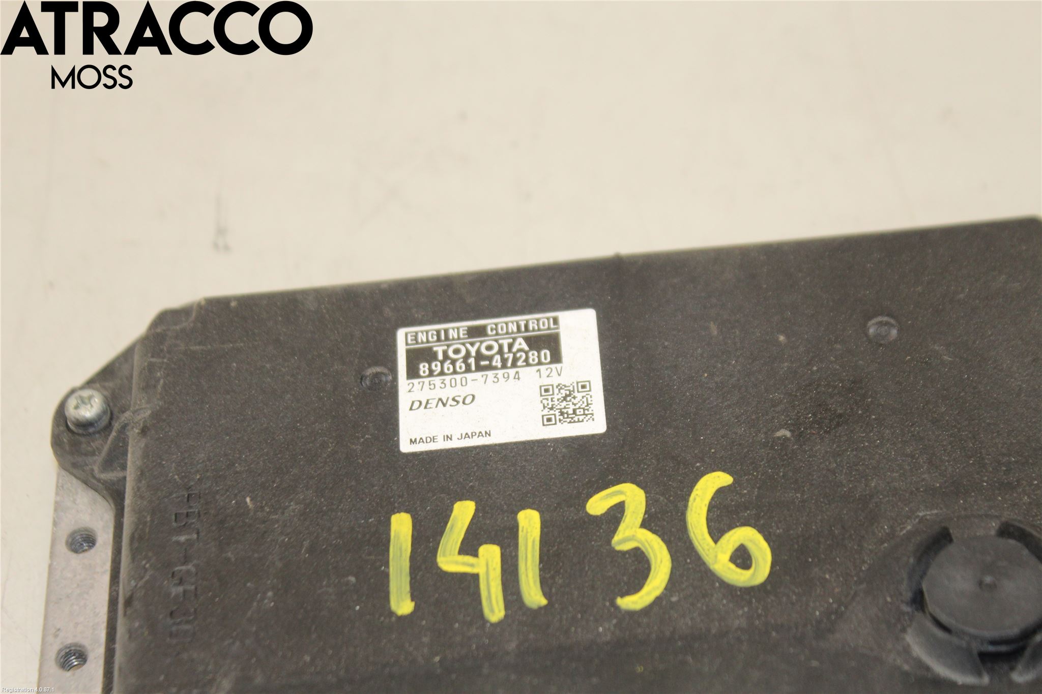 Toyota PRIUS ZVW30 09-20 Styreenhet Innsprøytning