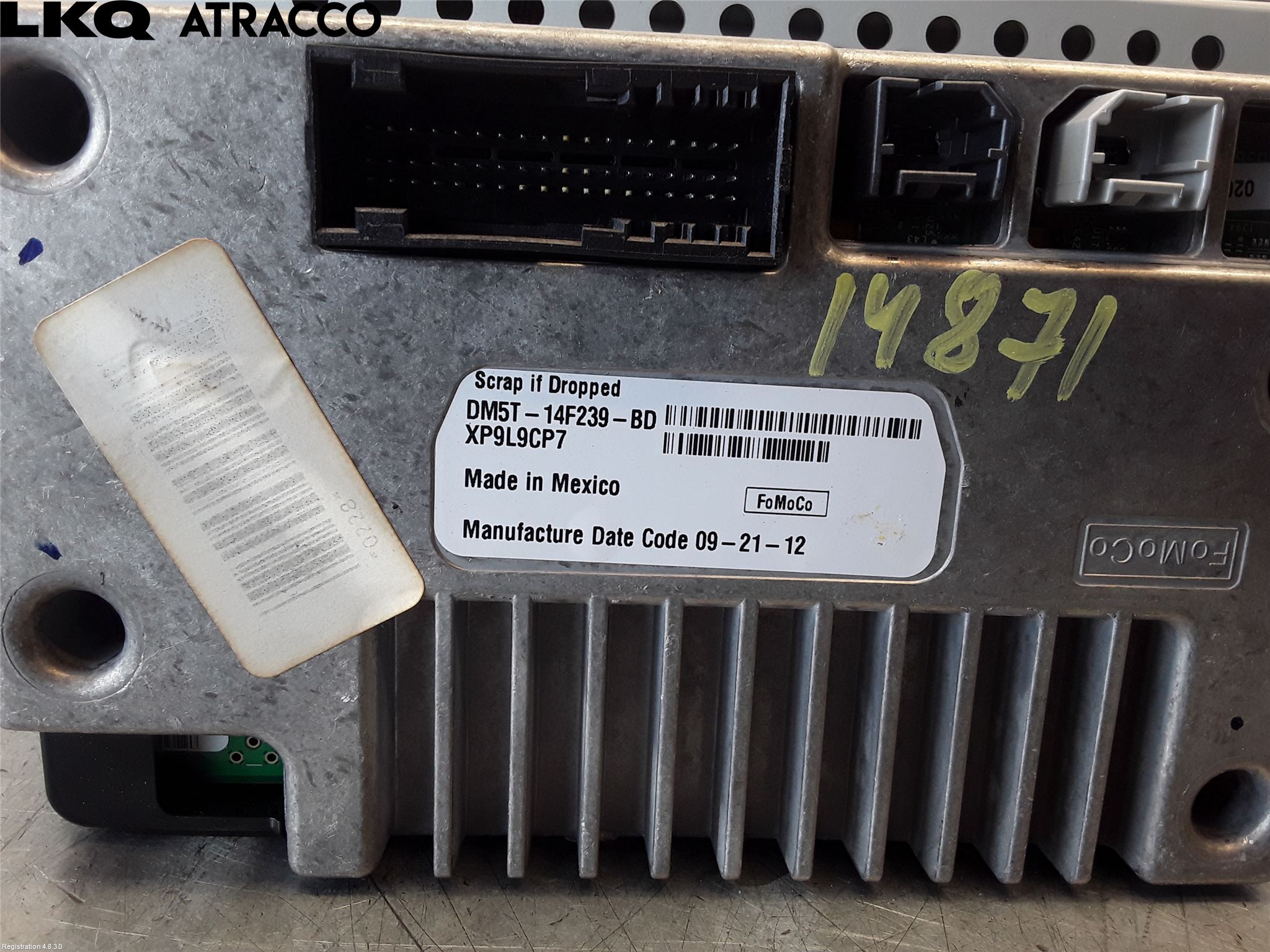 Ford USA ÖVRIGT/DIREKTIMP Multifunktionsdisplay