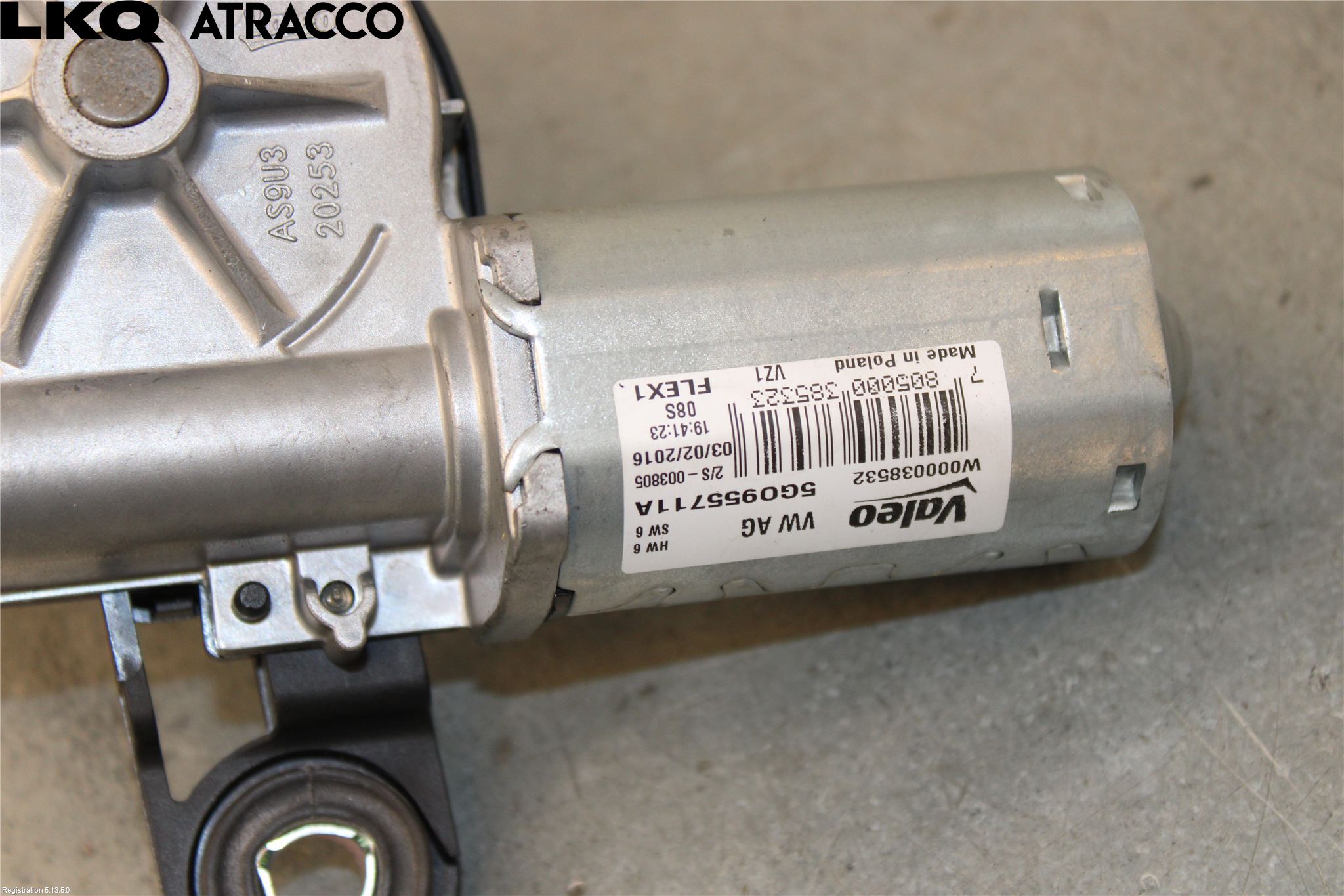 Volkswagen VW PASSAT 15-19 Viskermotor Bakluke