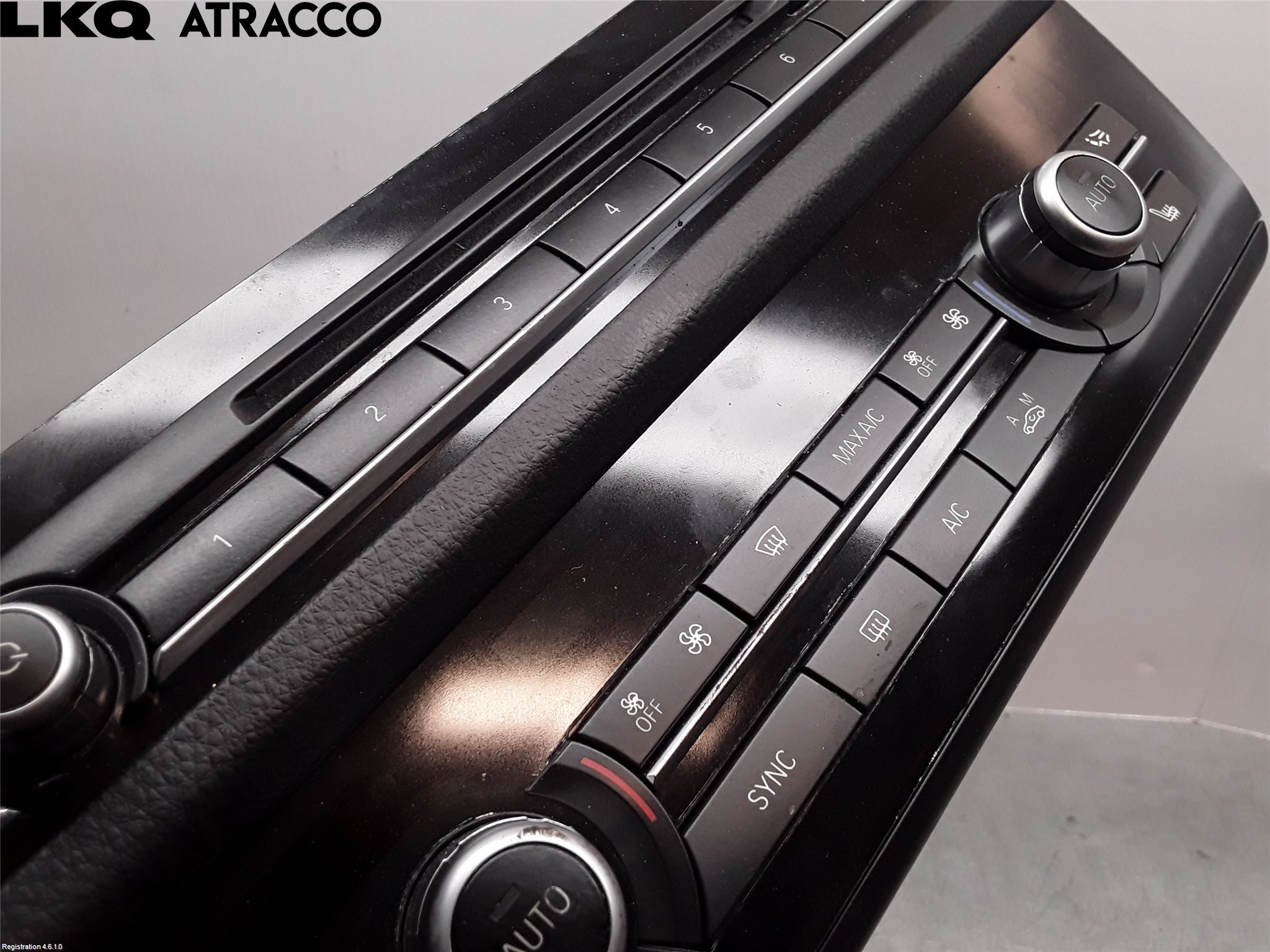 BMW 5 F10/F11/F18 09-17 Varme Ac Betjening-Display