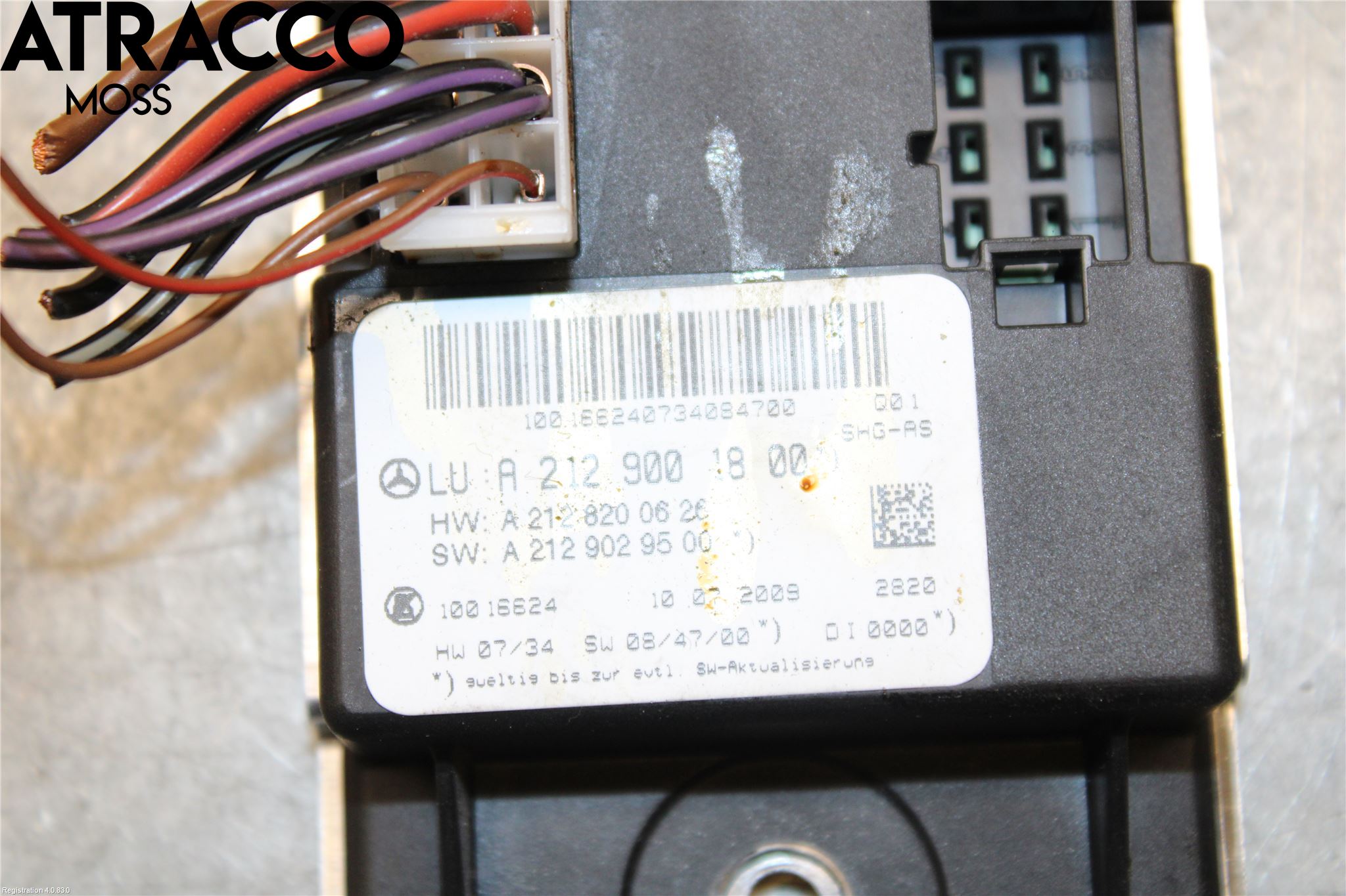 Mercedes-Benz MB E-KLASS (W212) 09-16 Styreenhet Øvrig