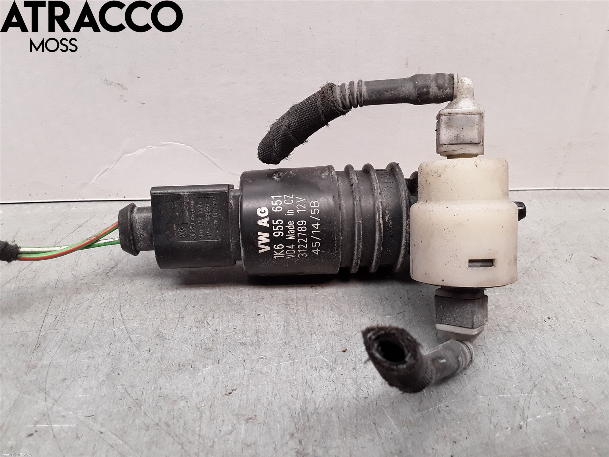 Volkswagen VW PASSAT 15-19 Spylerpumpe Frontrute