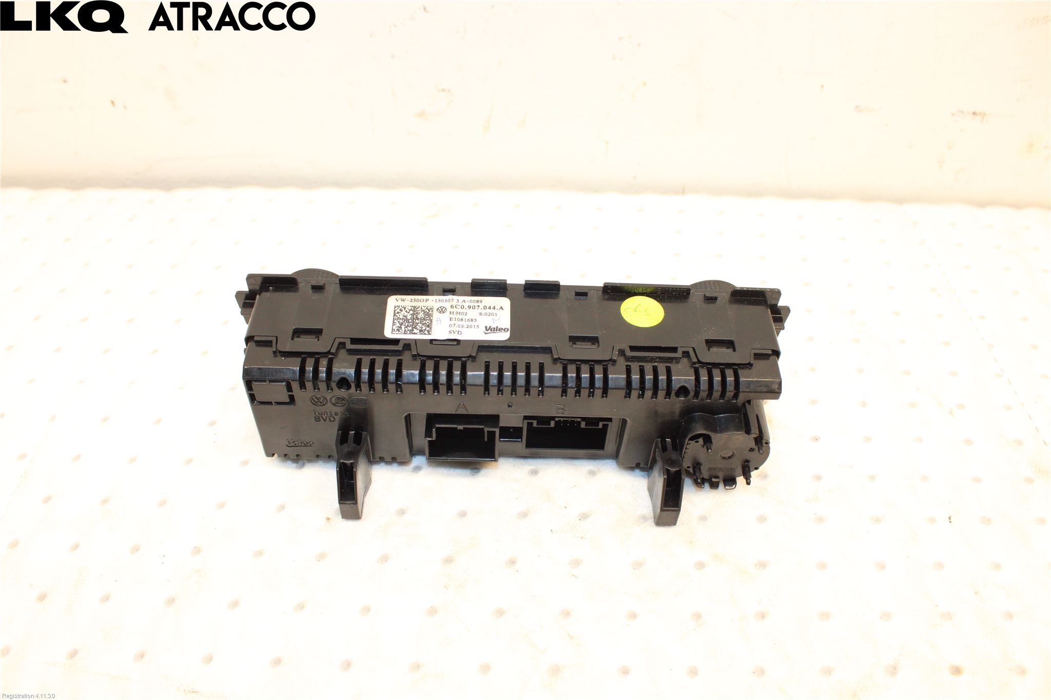 Volkswagen VW POLO 10-17 Varme Ac Betjening-Display