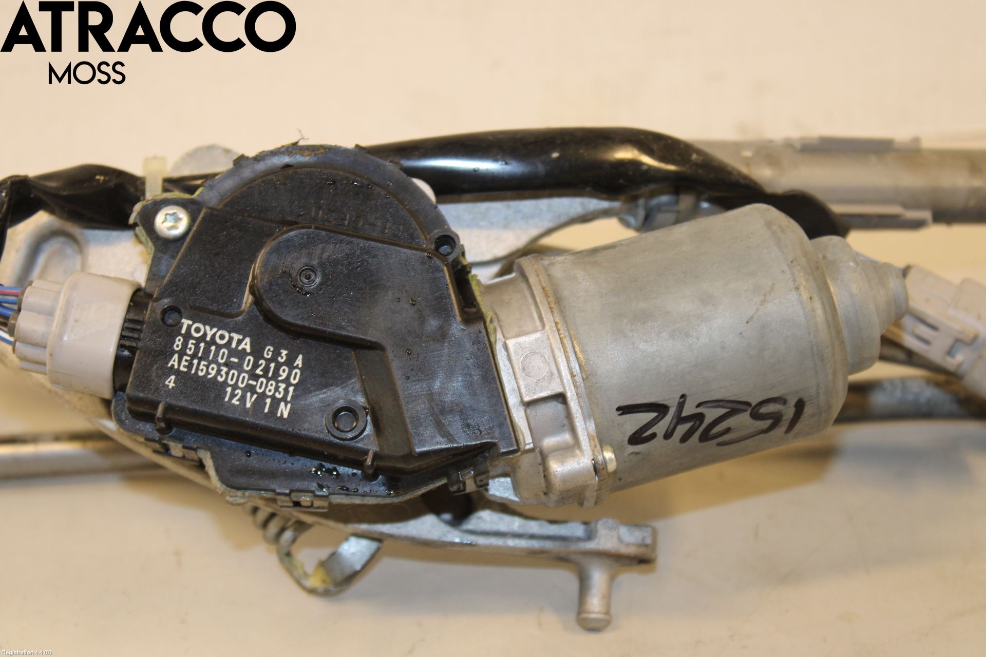 Toyota AURIS 10-12 Viskermotor Frontrute