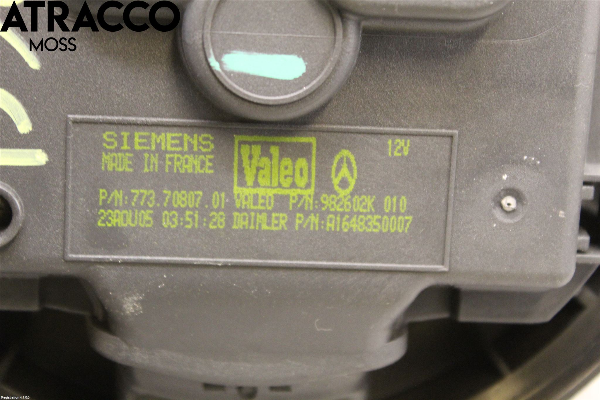 Mercedes-Benz MB ML (W164) 05-11 Varmeapparat Viftemotor