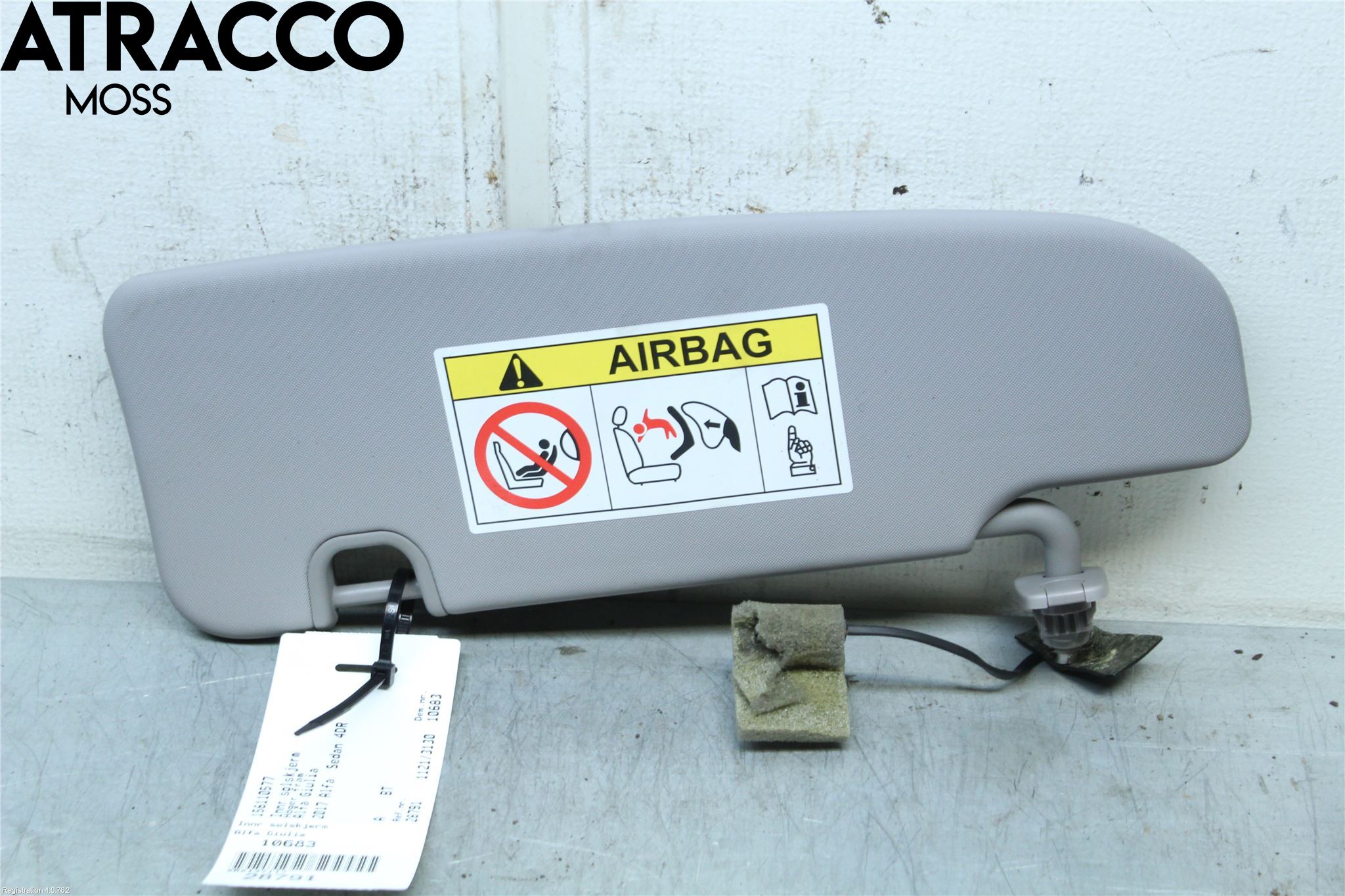 Alfa GIULIA Innr Solskjerm