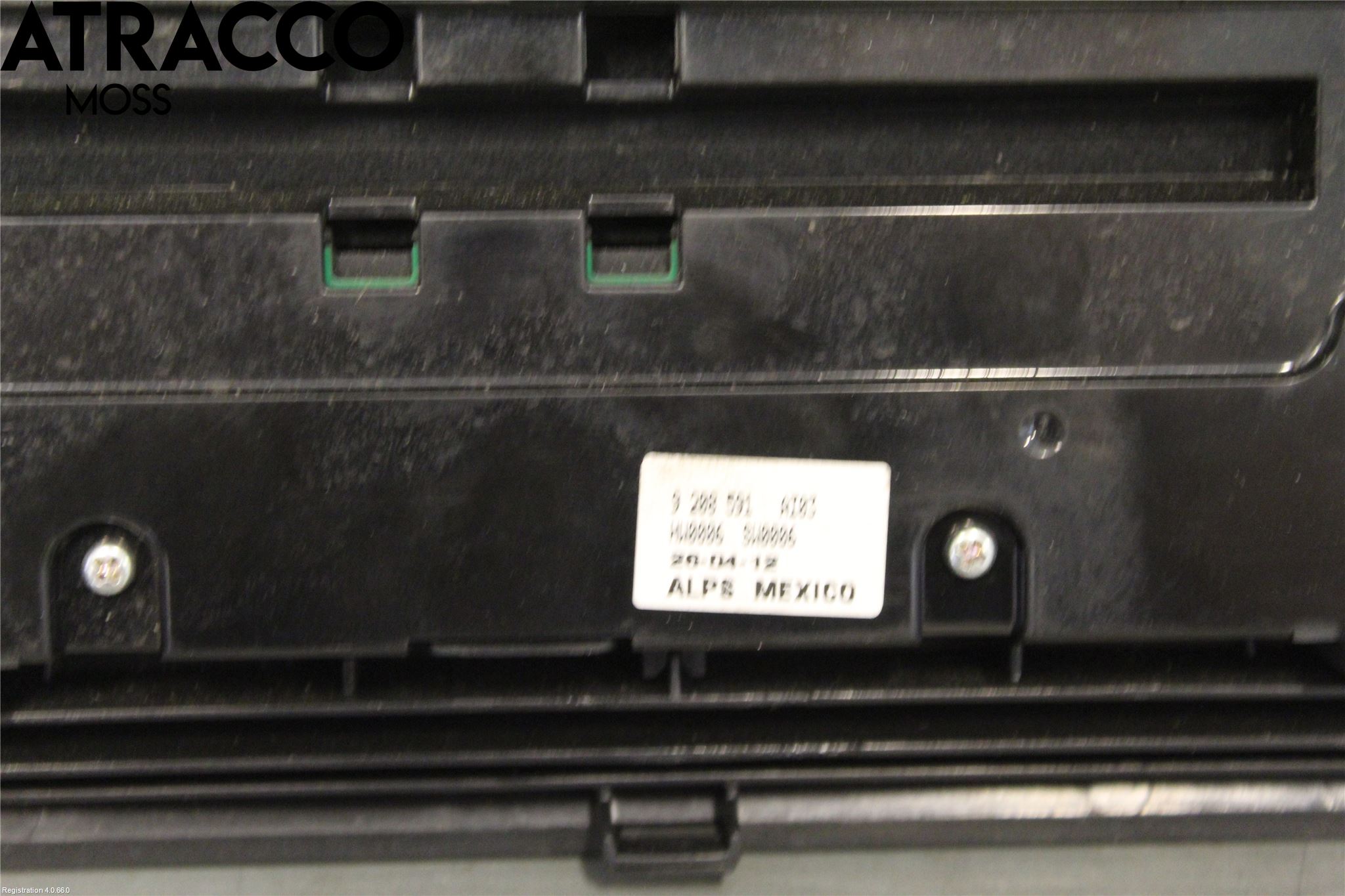 BMW X3 F25 10-17 Varme Ac Betjening-Display