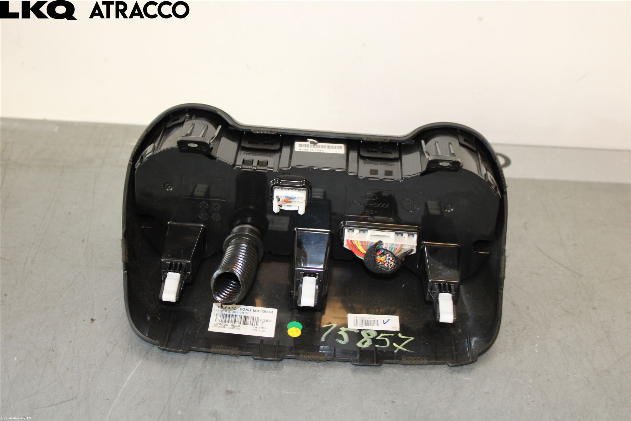 Kia RIO 17- Varme Ac Betjening-Display