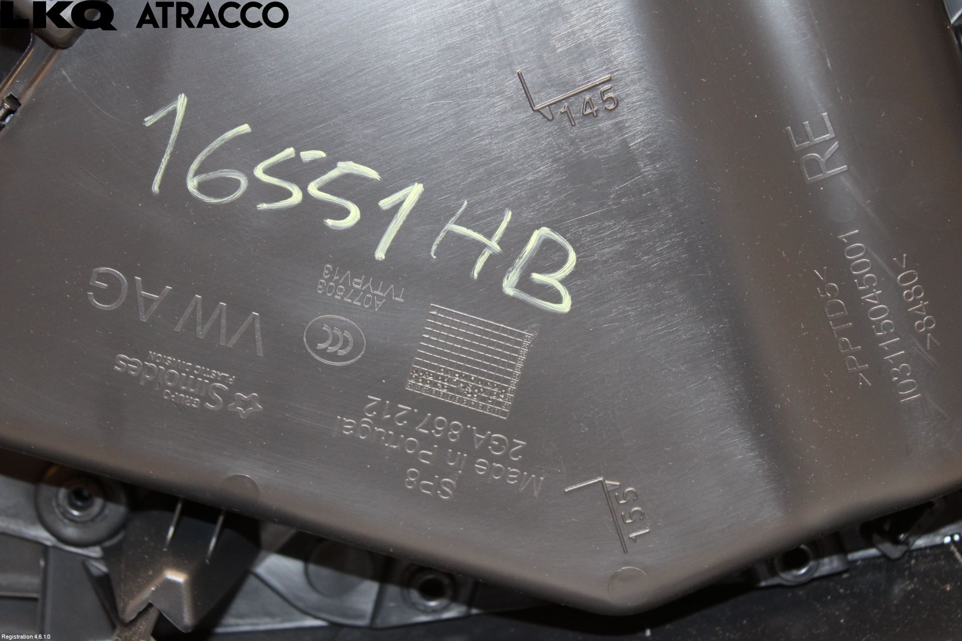 Volkswagen VW T-ROC 18- Innr Dørtrekk Høyre