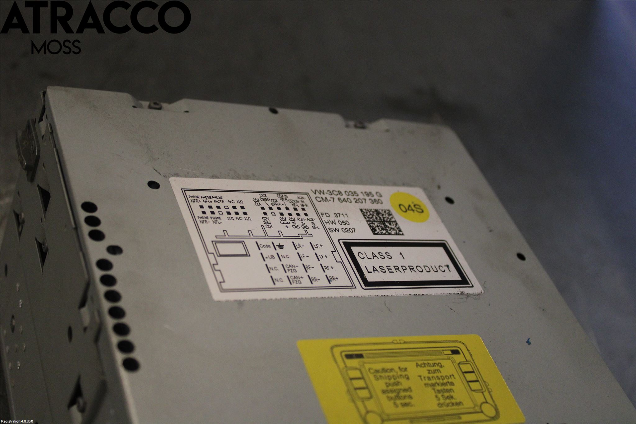 Volkswagen VW GOLF VI 09-13 Stereo Radio Med Cd