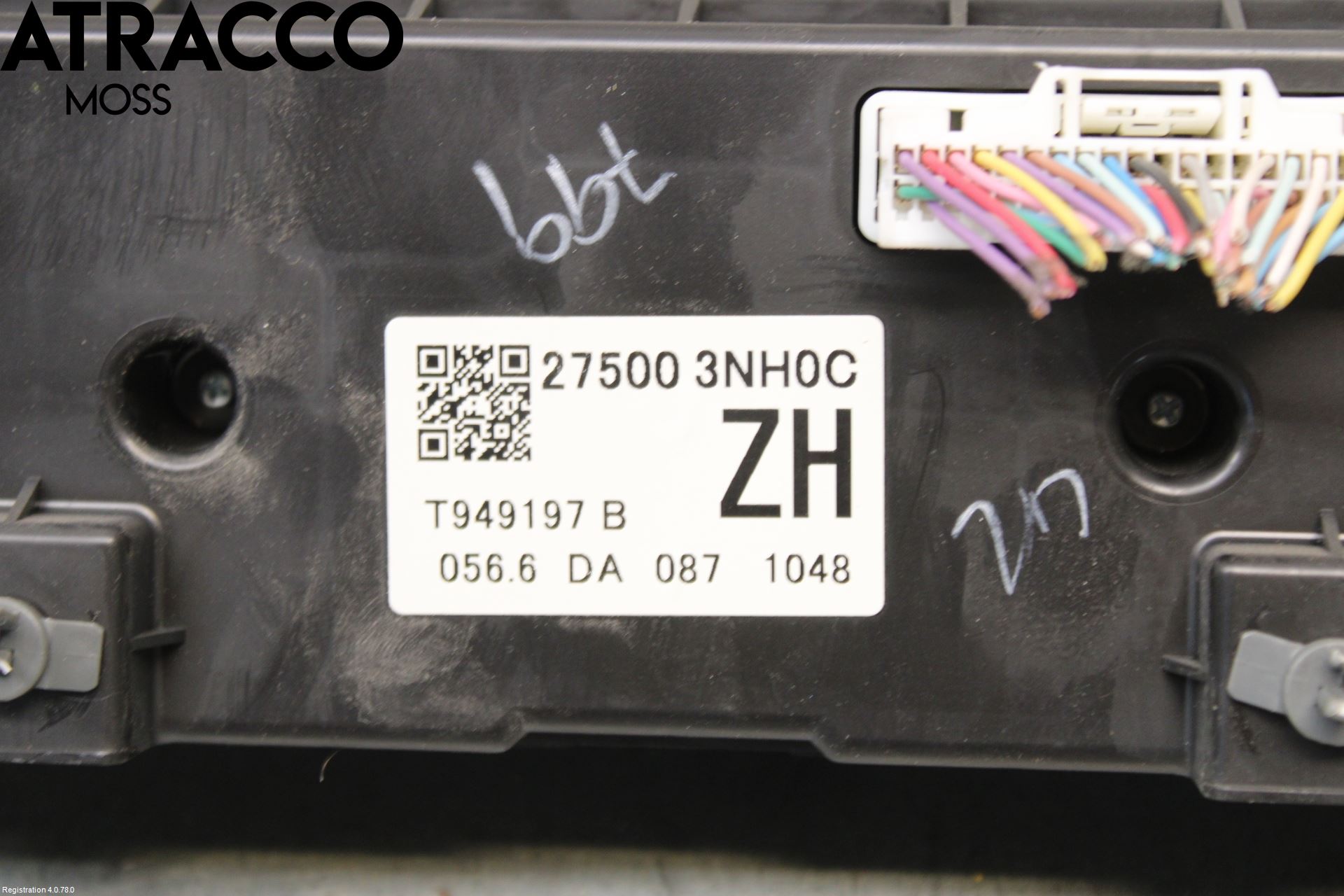 Nissan LEAF 11-17 Varme Ac Betjening-Display