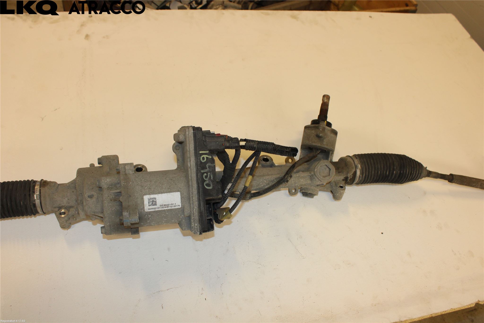 Tesla MODEL 3 17- Servo Snekke - Tannstang