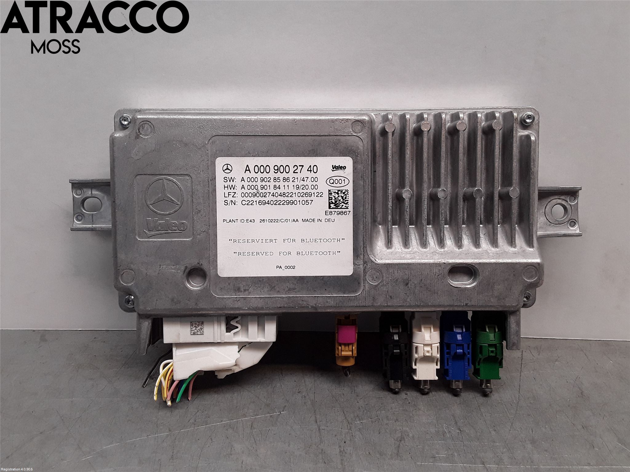 Mercedes-Benz MB EQC (N293) 20- Styreenhet Parkering