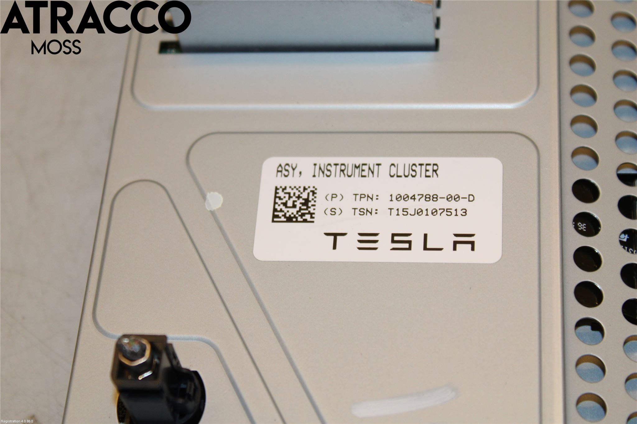 Tesla MODEL S 13- Instr Kombinert