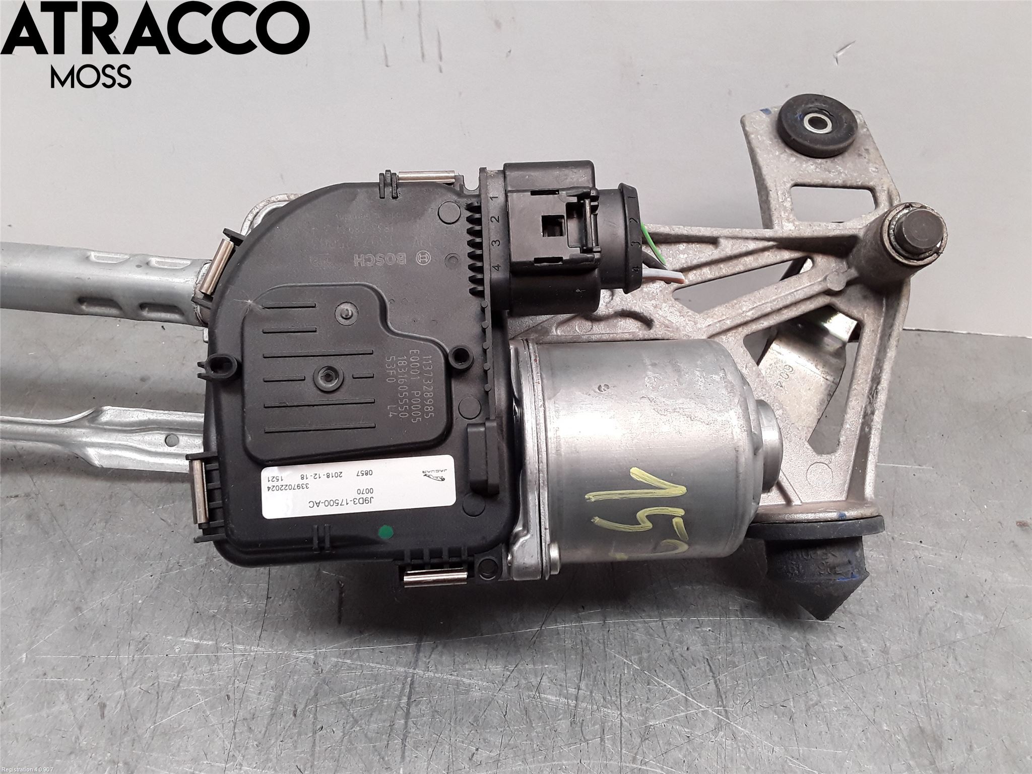 Jaguar I-PACE 18- Viskermotor Frontrute