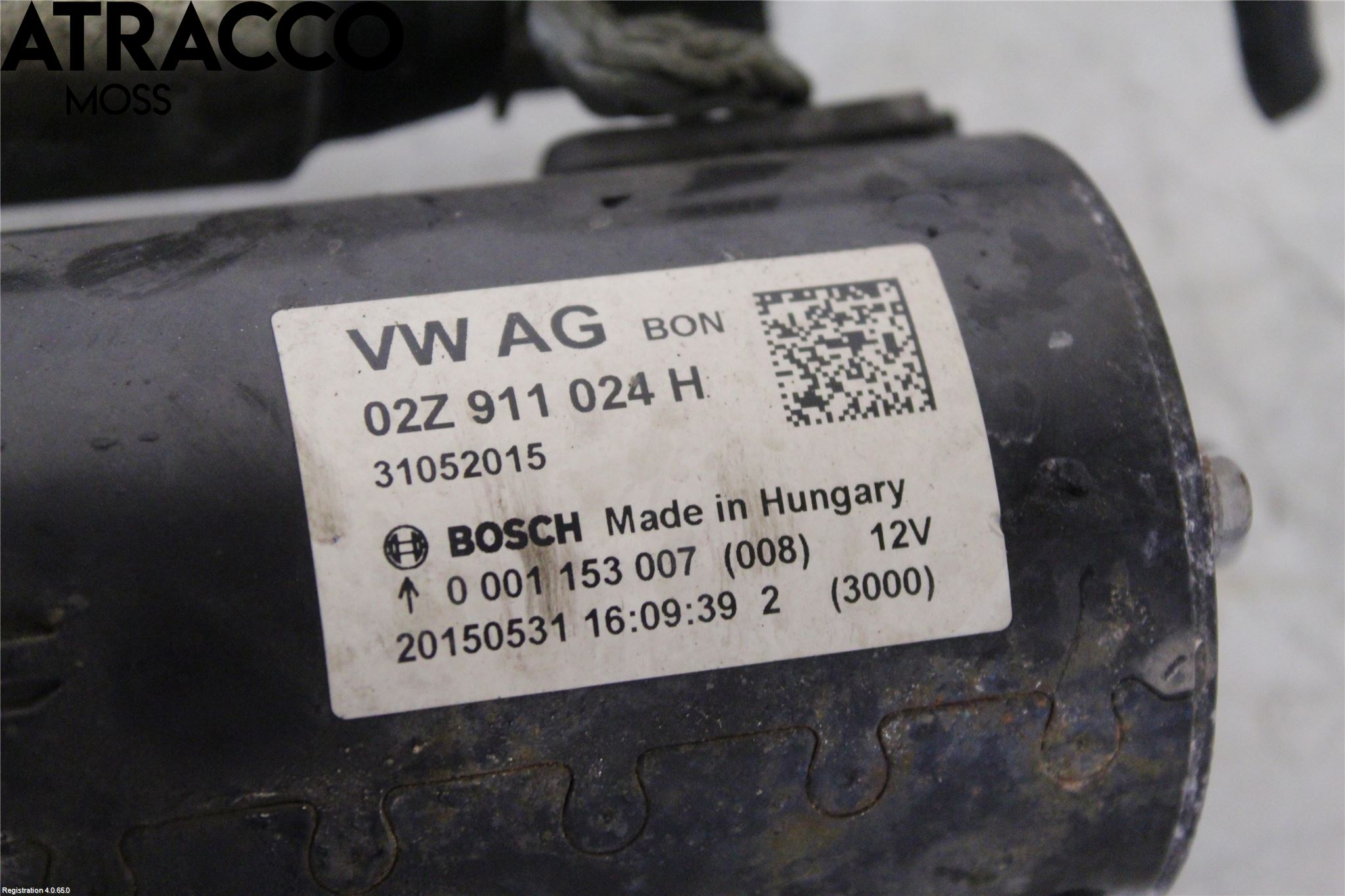 Volkswagen VW CADDY 16-20 Startmotor Diesel